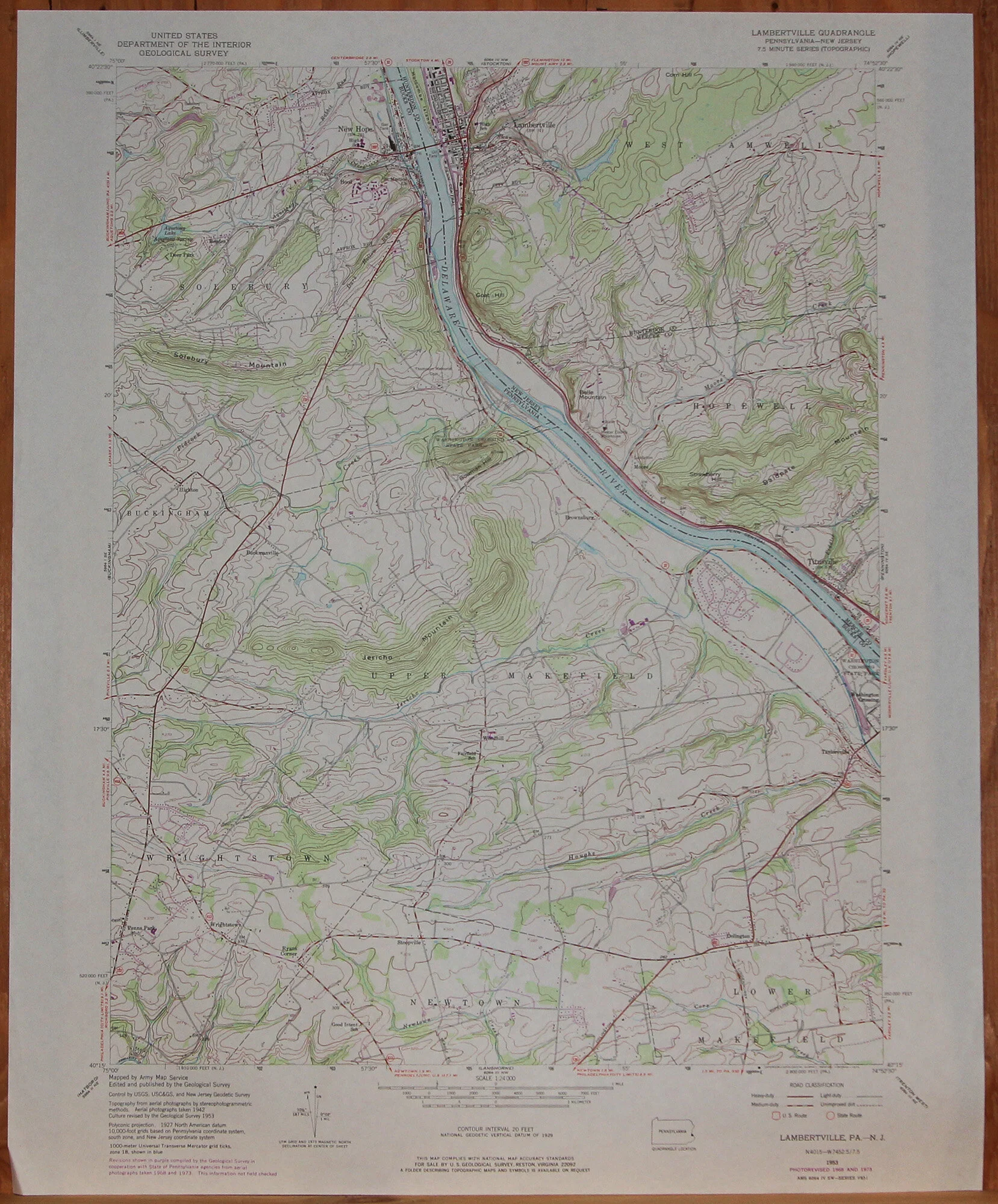 Lambertville PA NJ 1