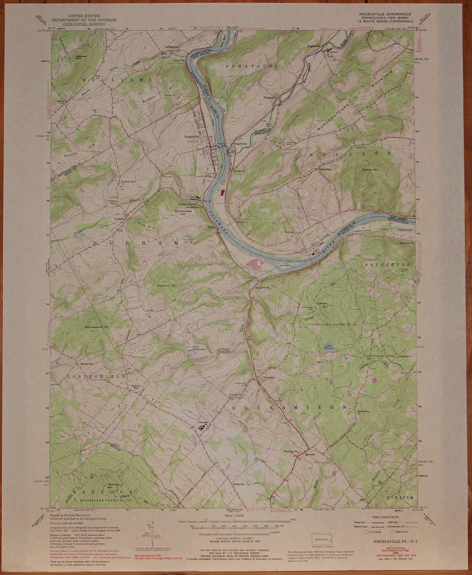 Riegelsville PA NJ 1