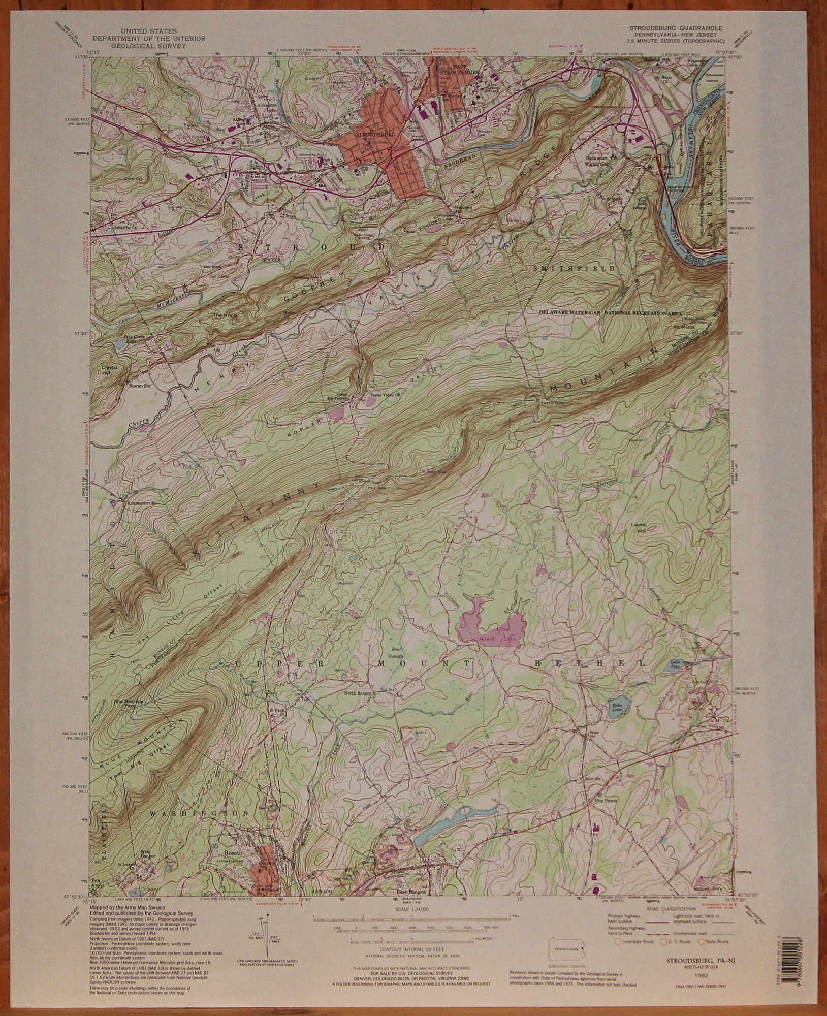 Stroudsburg PA NJ 1