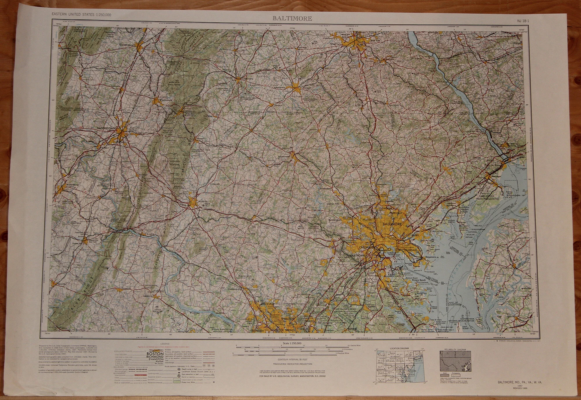 MD PA VA WV - Baltimore 250k 1