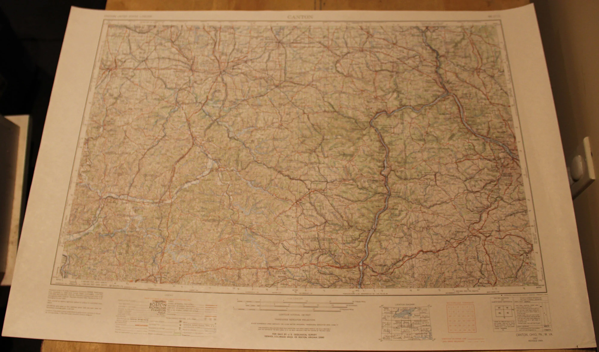 OH PA WV - Canton 250k 1