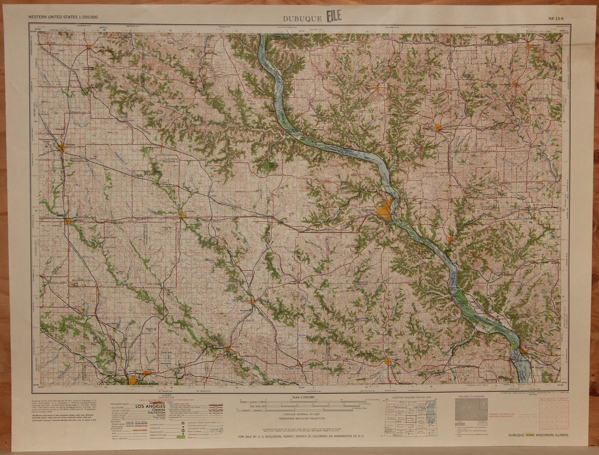 IA WI IL - Dubuque 250k 1