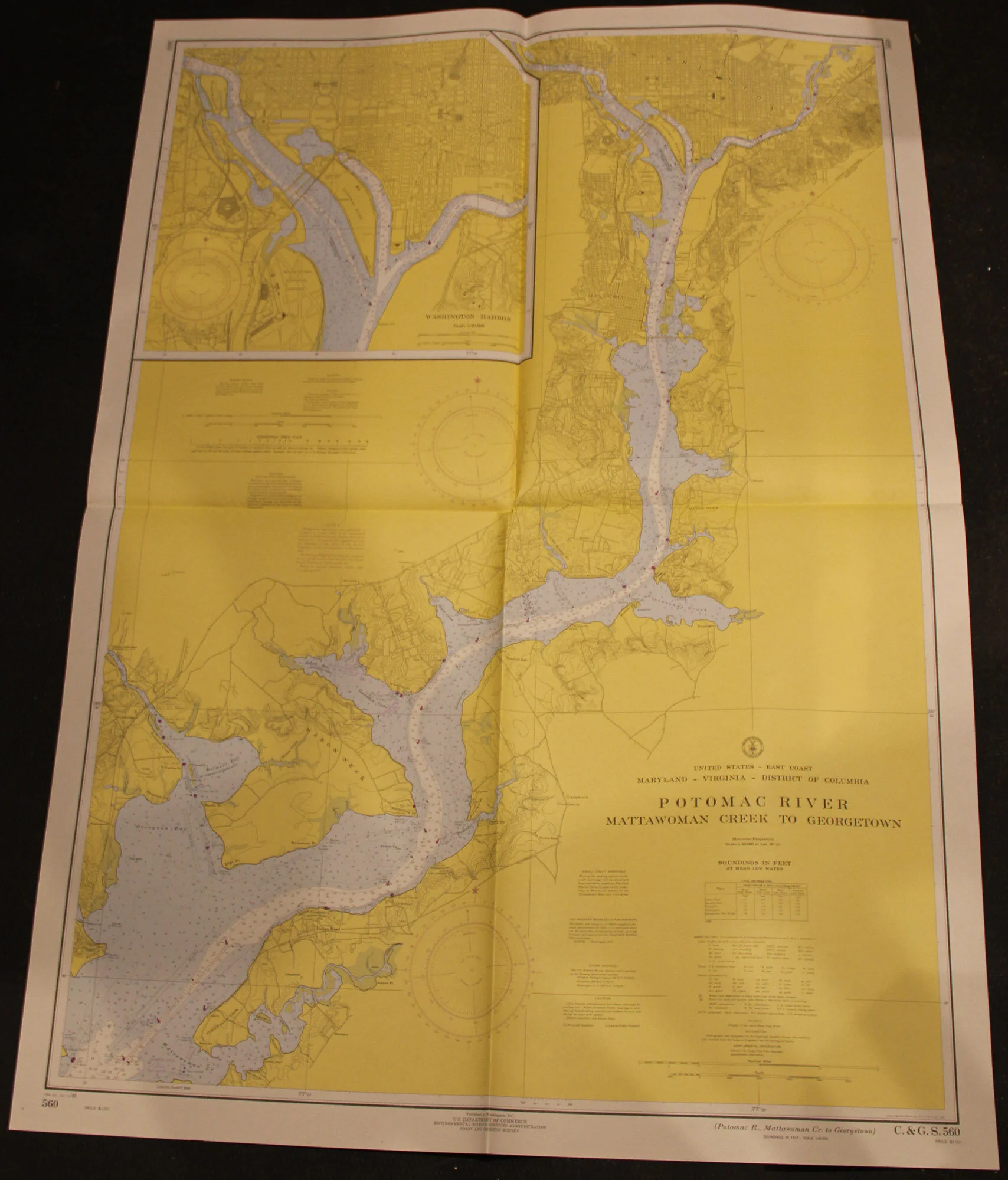 MD VA DC - Potomac River - Mattawoman Creek to Georgetown 1