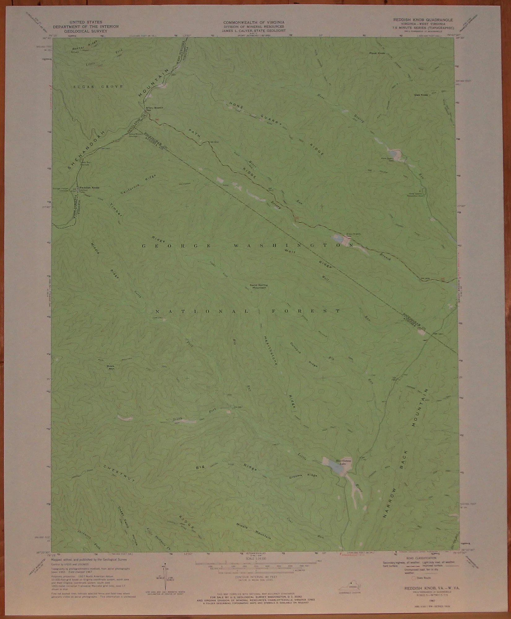 Reddish Knob VA WV 1