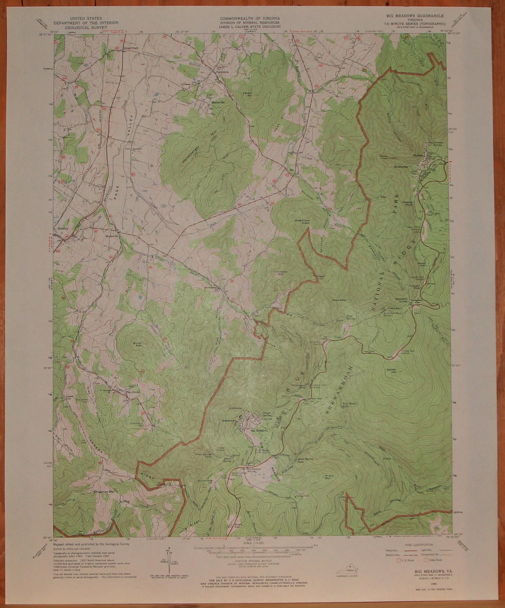 Big Meadows VA 1