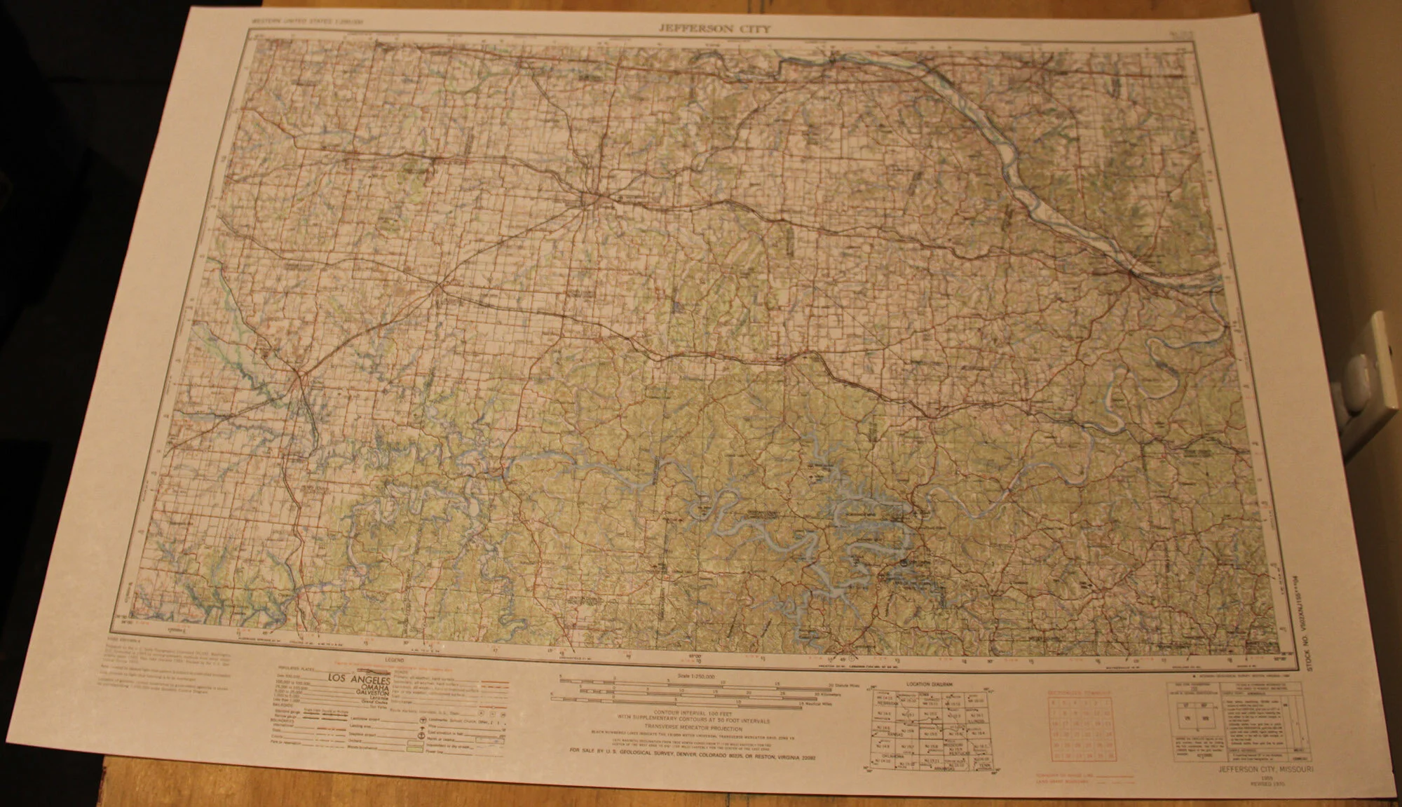 MO - Jefferson City 250k 1