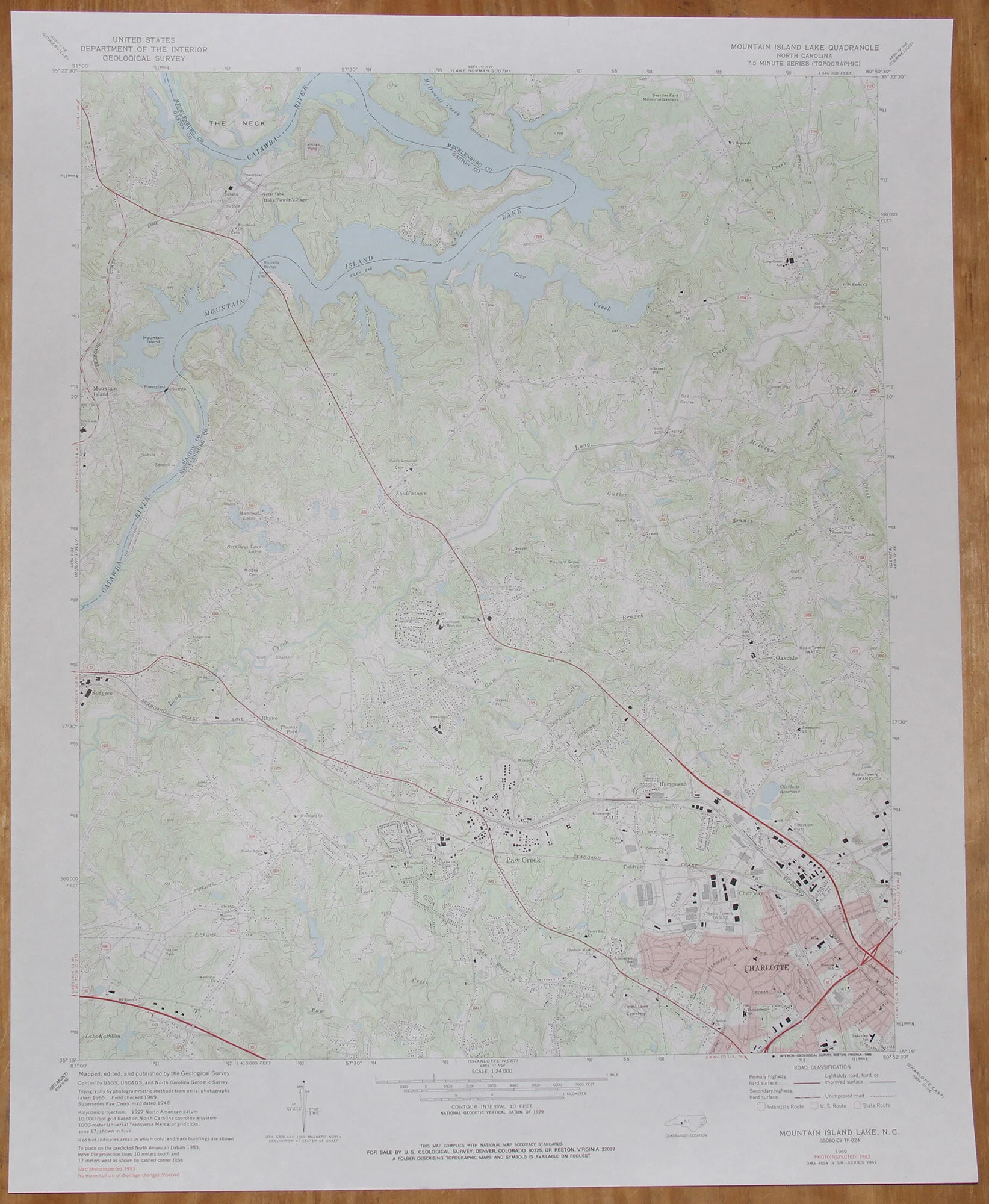 Mountain Island Lake NC 1