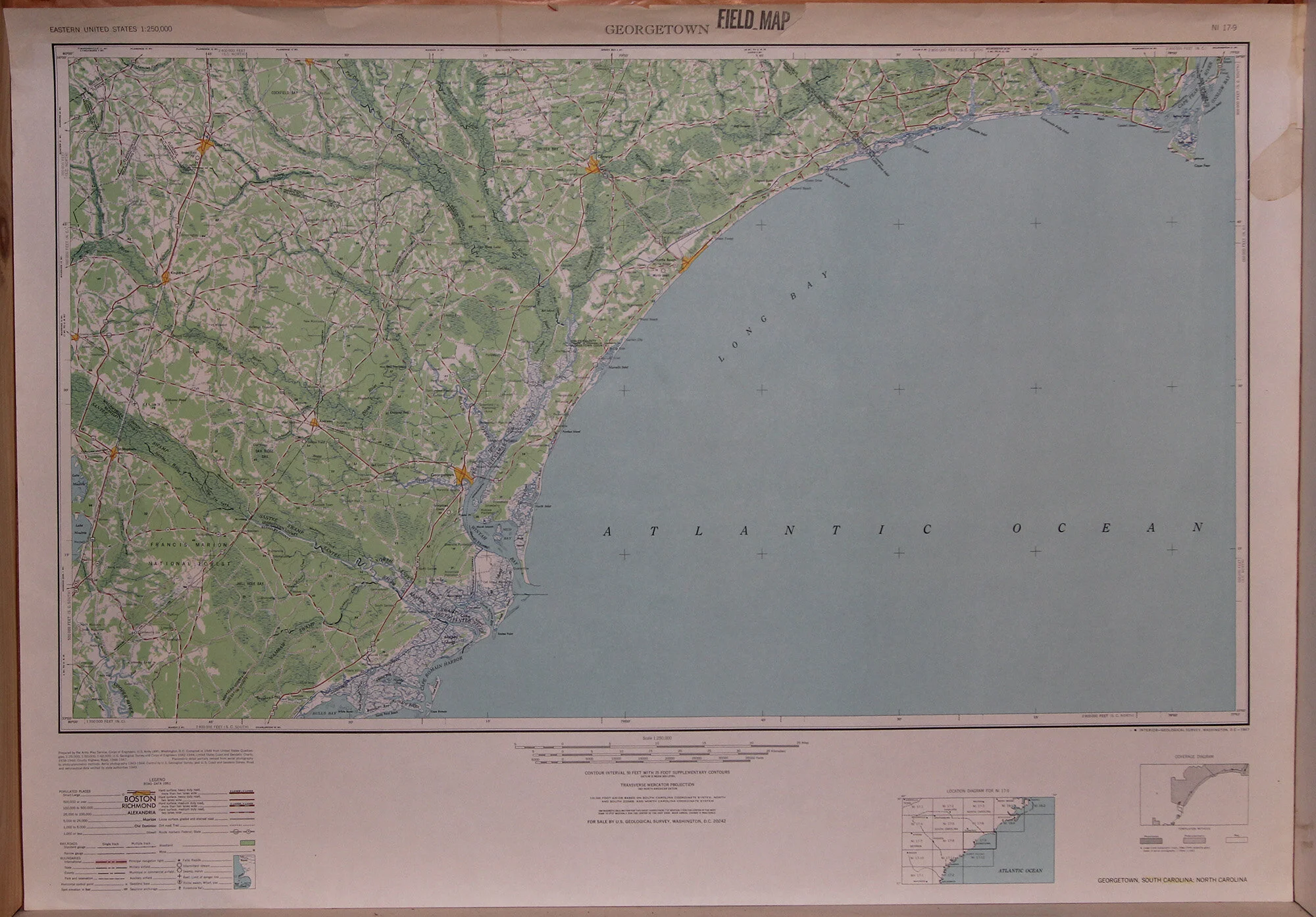 SC NC - Georgetown 250k 1