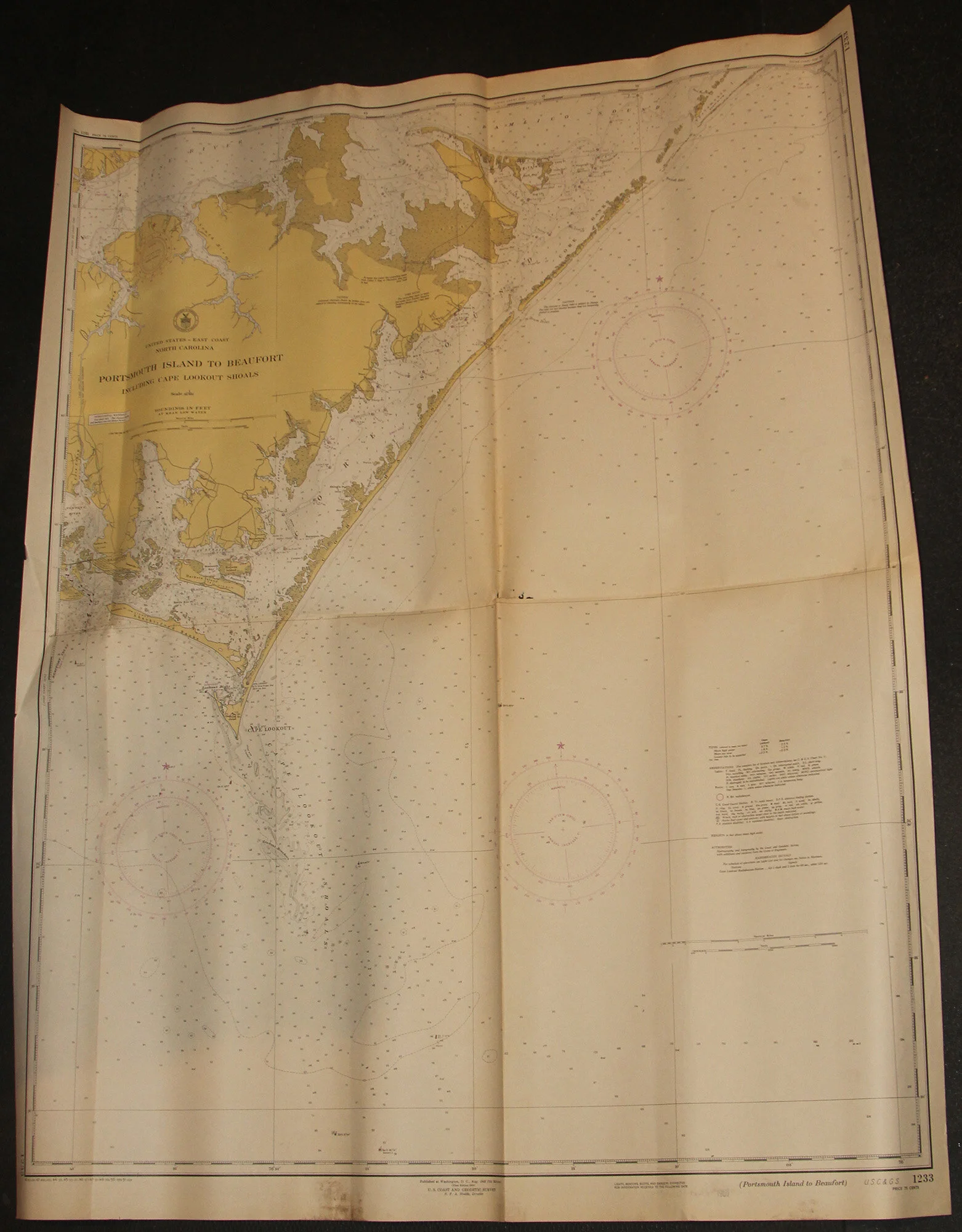 NC - Portsmouth Island to Beaufort including Cape Lookout Shoals 1