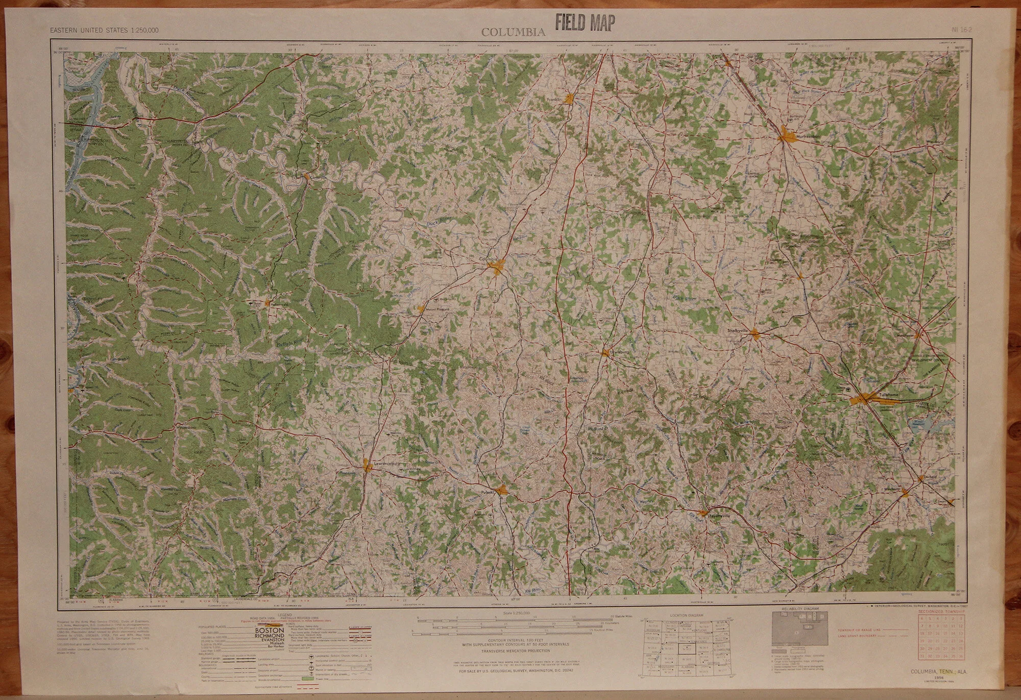 TN AL - Columbia 250k 1