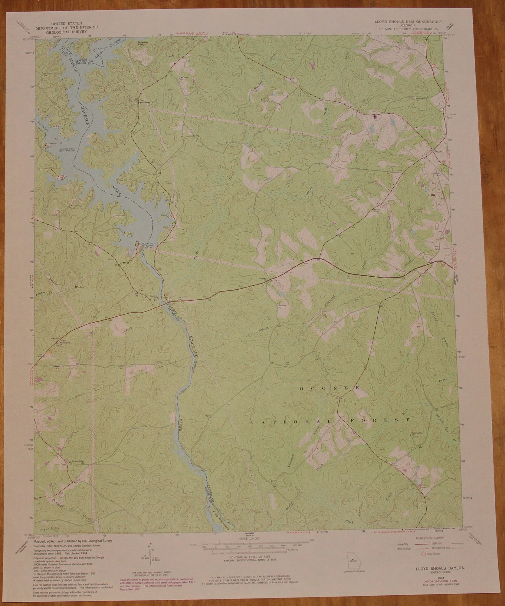 Lloyd Shoals Dam GA 1