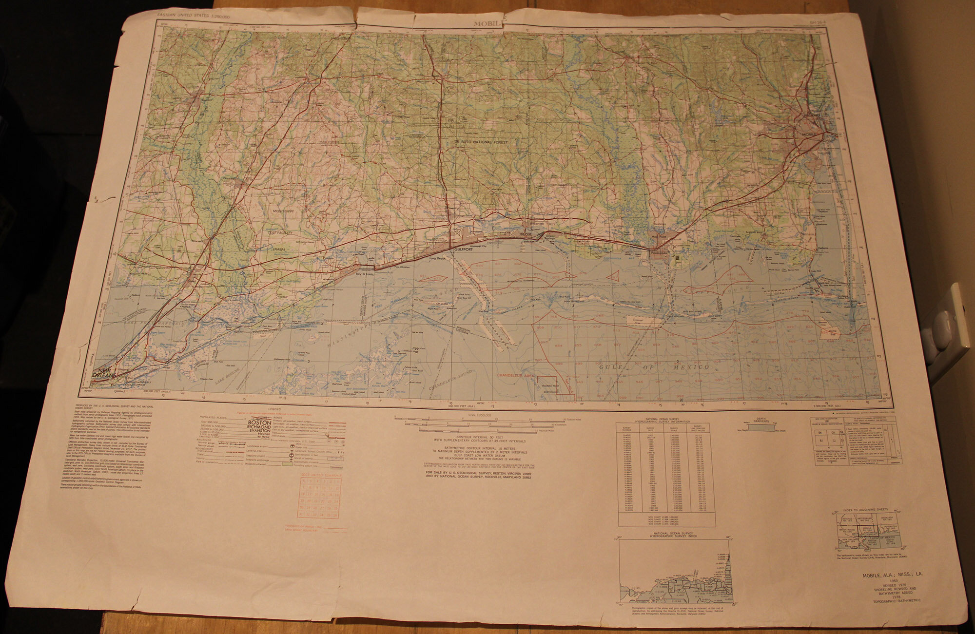 AL MS LA - Mobile 250k 1