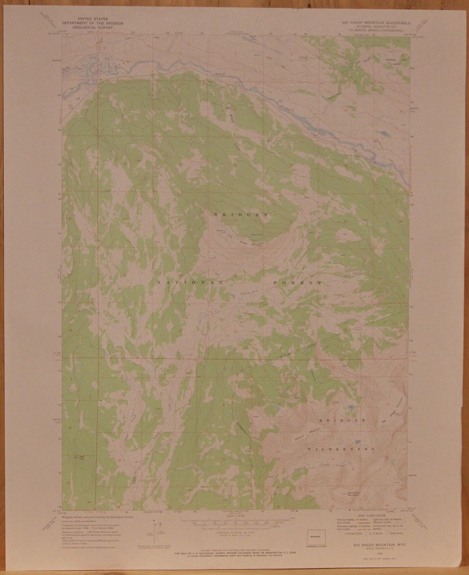 Big Sheep Mountain WY 1