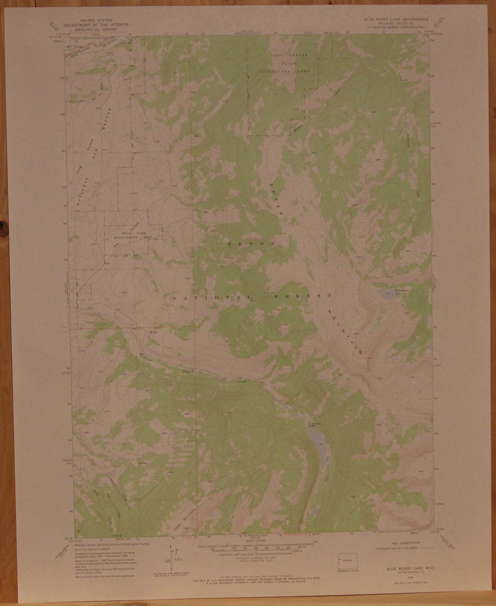 Blue Miner Lake WY 1