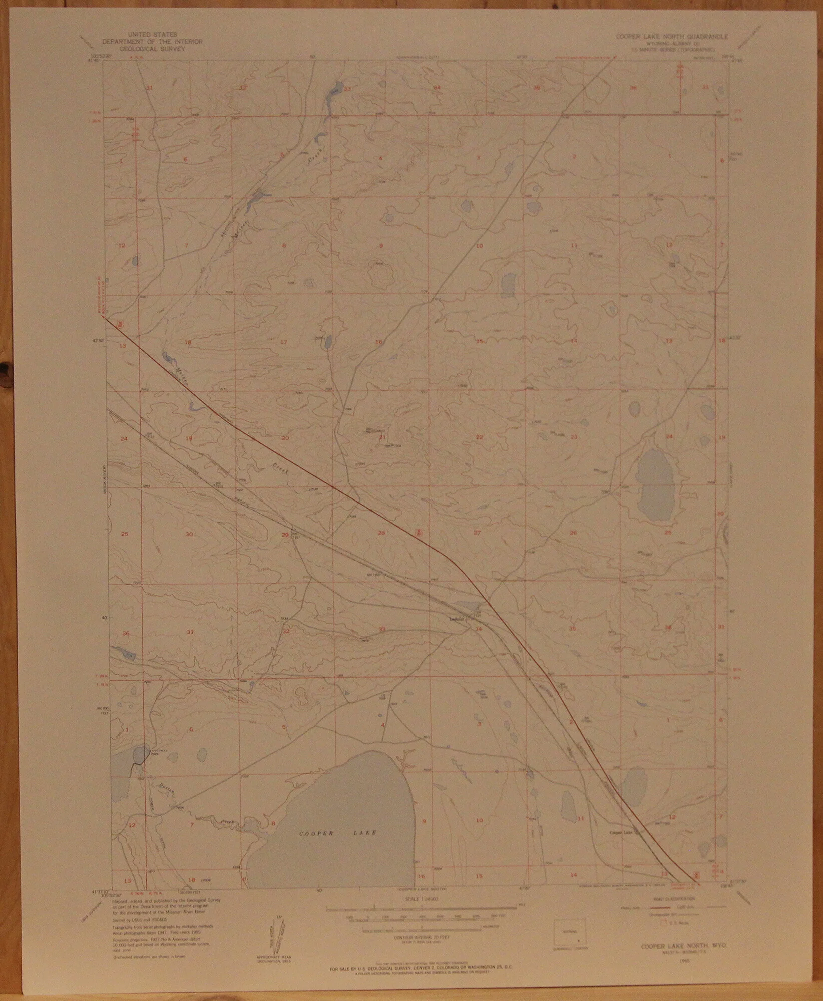 Cooper Lake North WY 1