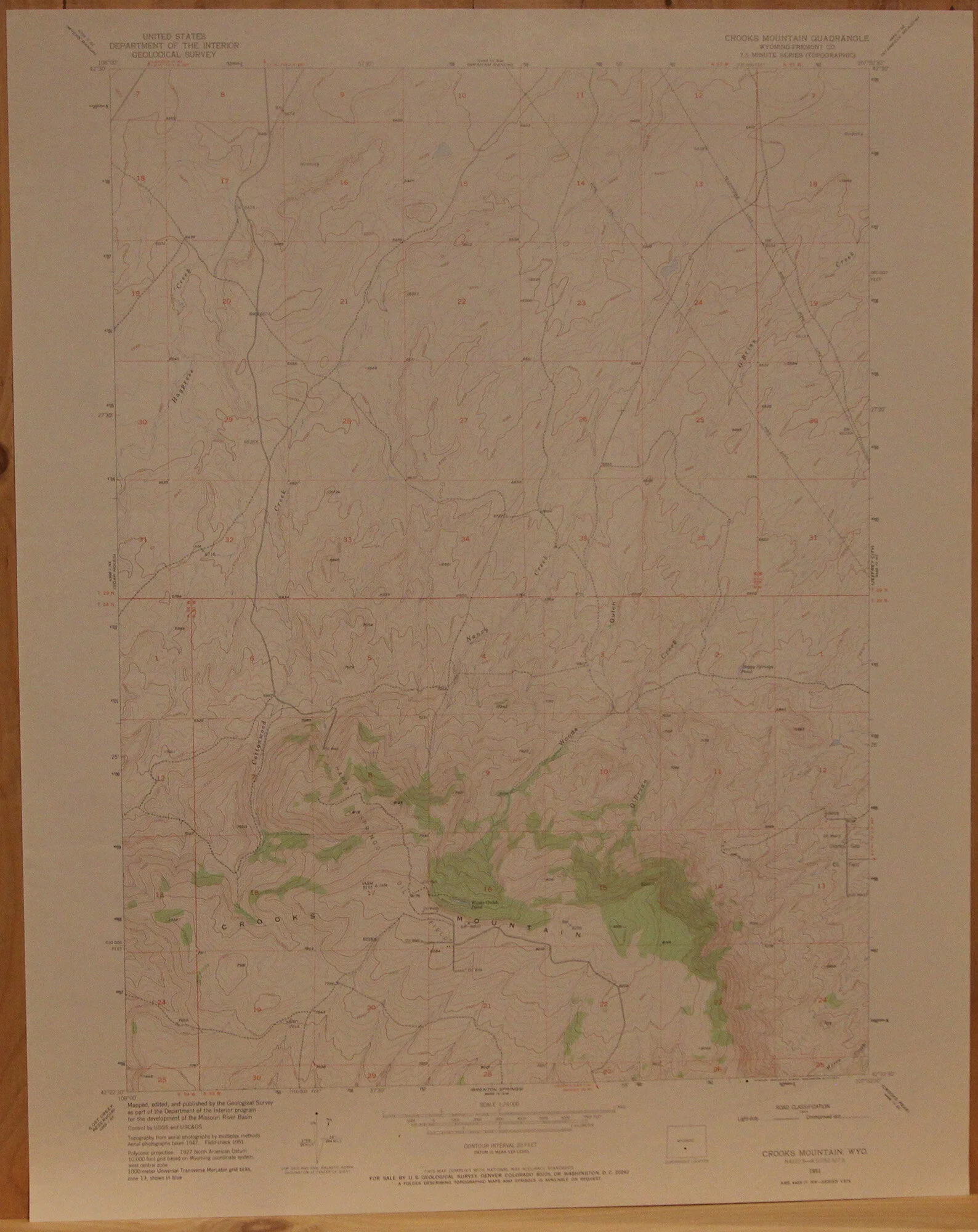 Crooks Mountain WY 1