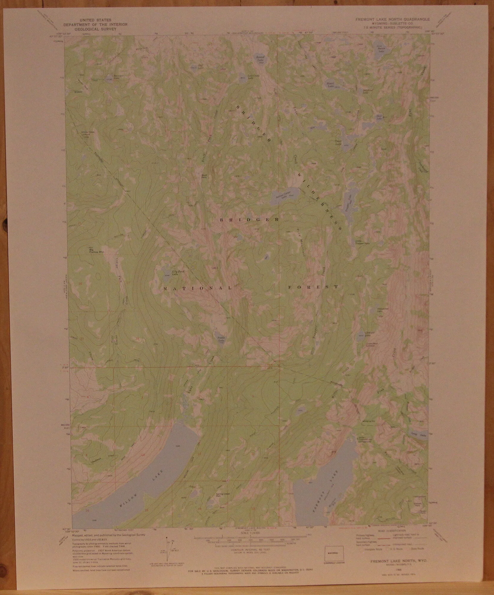 Fremont Lake North WY 1