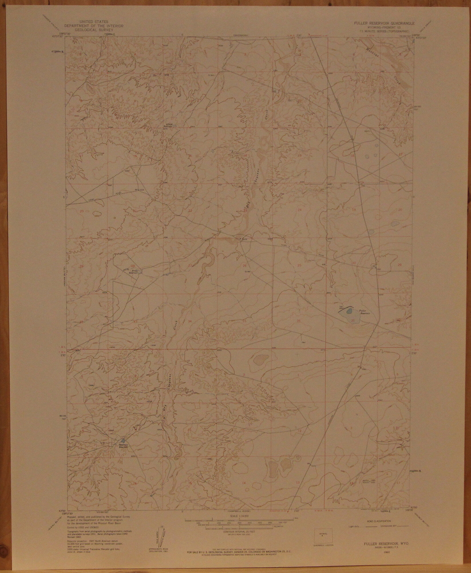 Fuller Reservoir WY 1