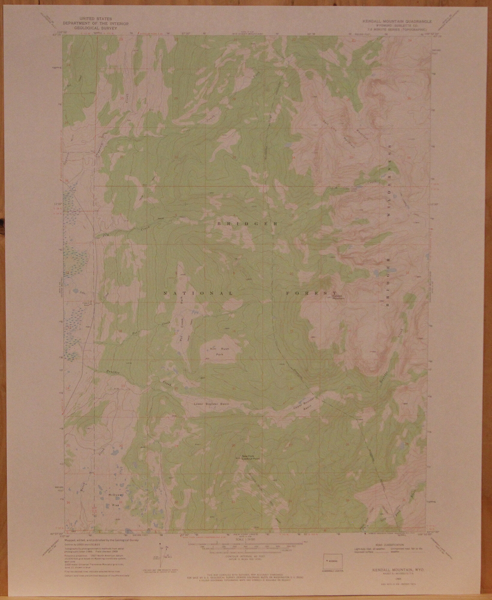 Kendall Mountain WY 1