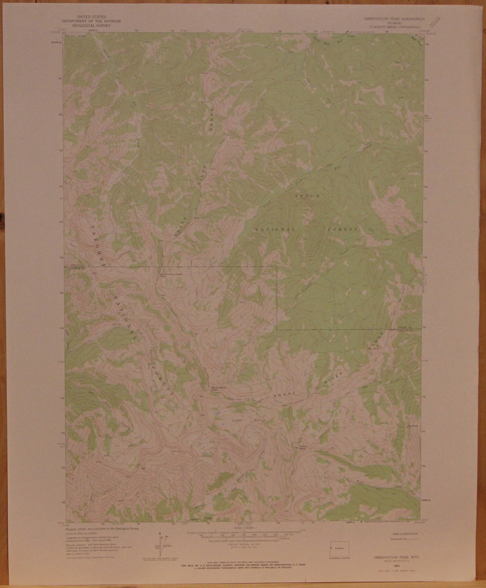 Observation Peak WY 1