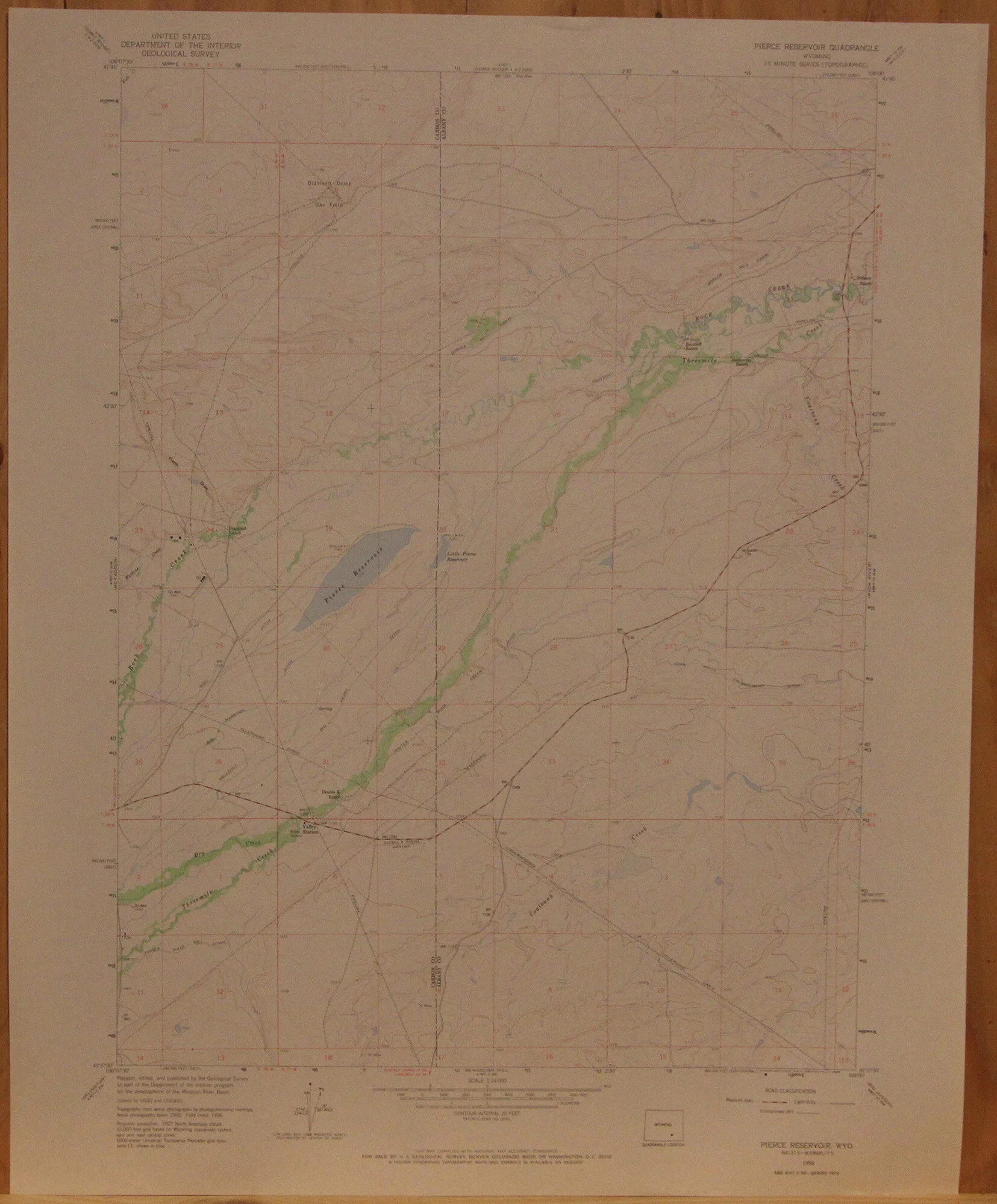 Pierce Reservoir WY 1