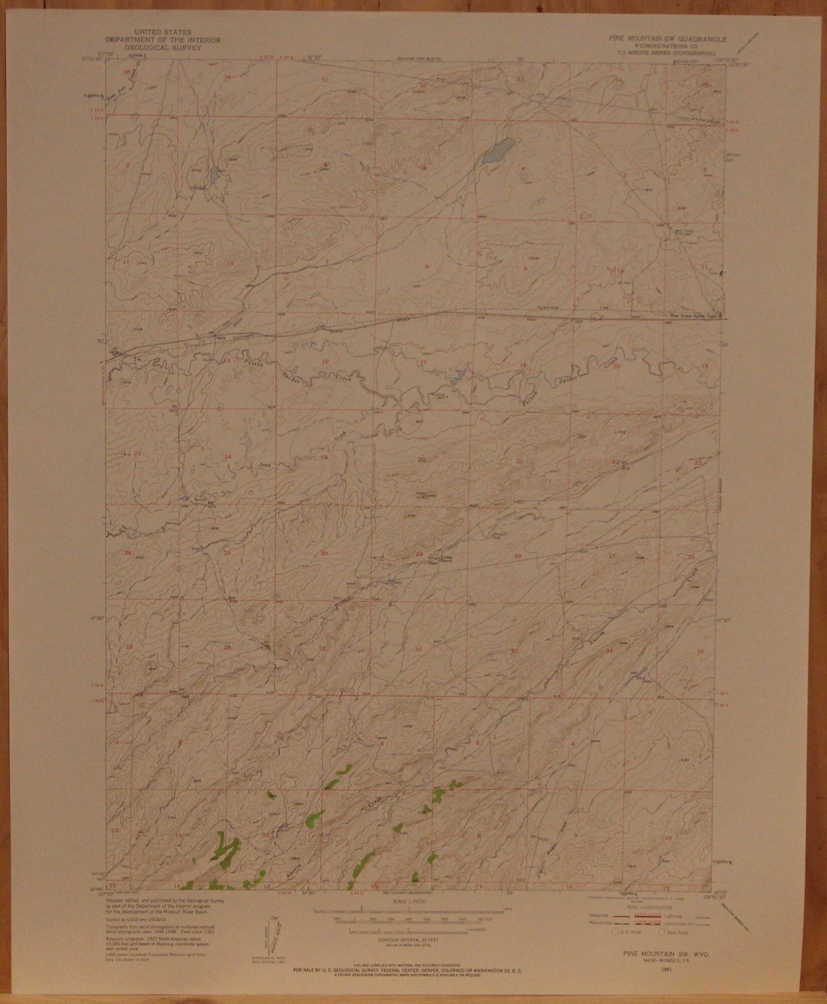 Pine Mountain SW WY 1