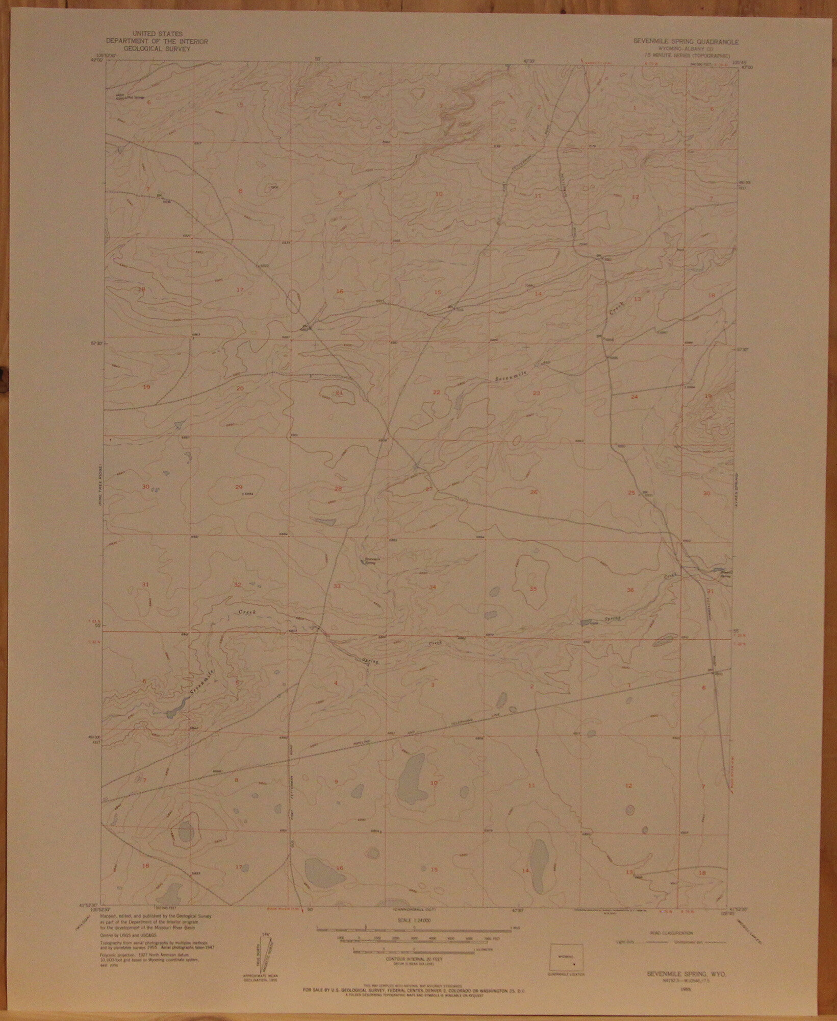 Sevenmile Spring WY 1