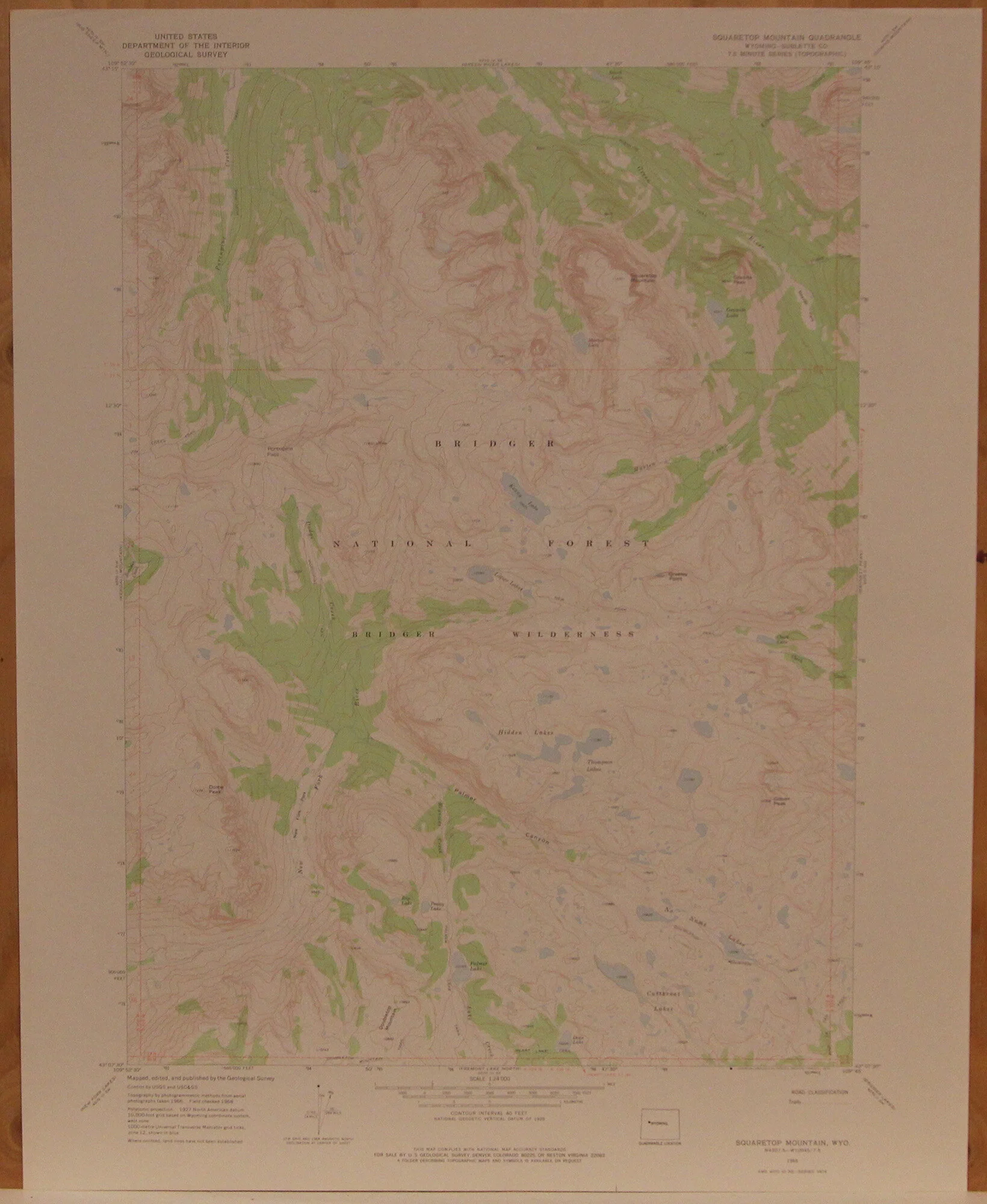 Squaretop Mountain WY 1