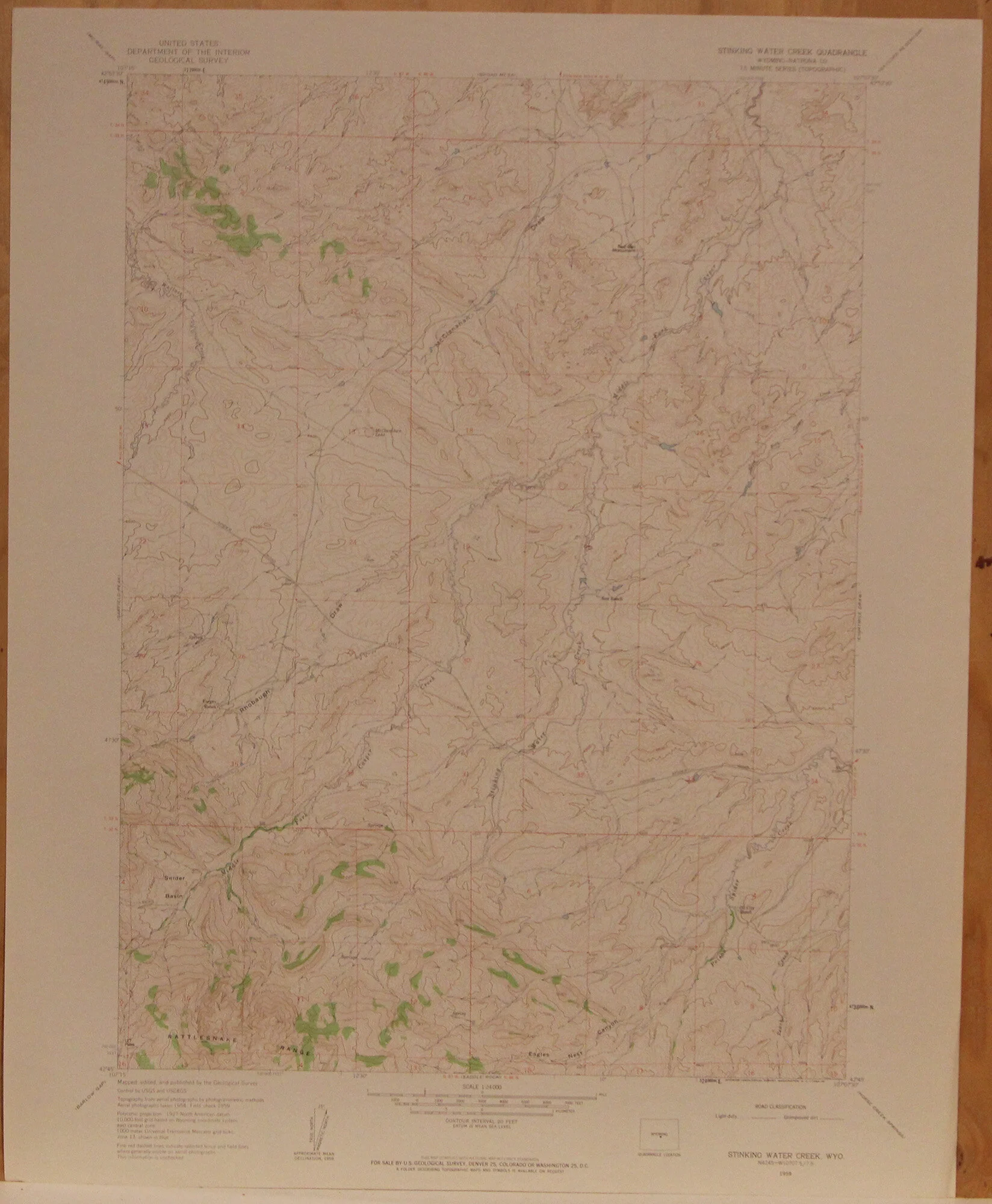 Stinking Water Creek WY 1