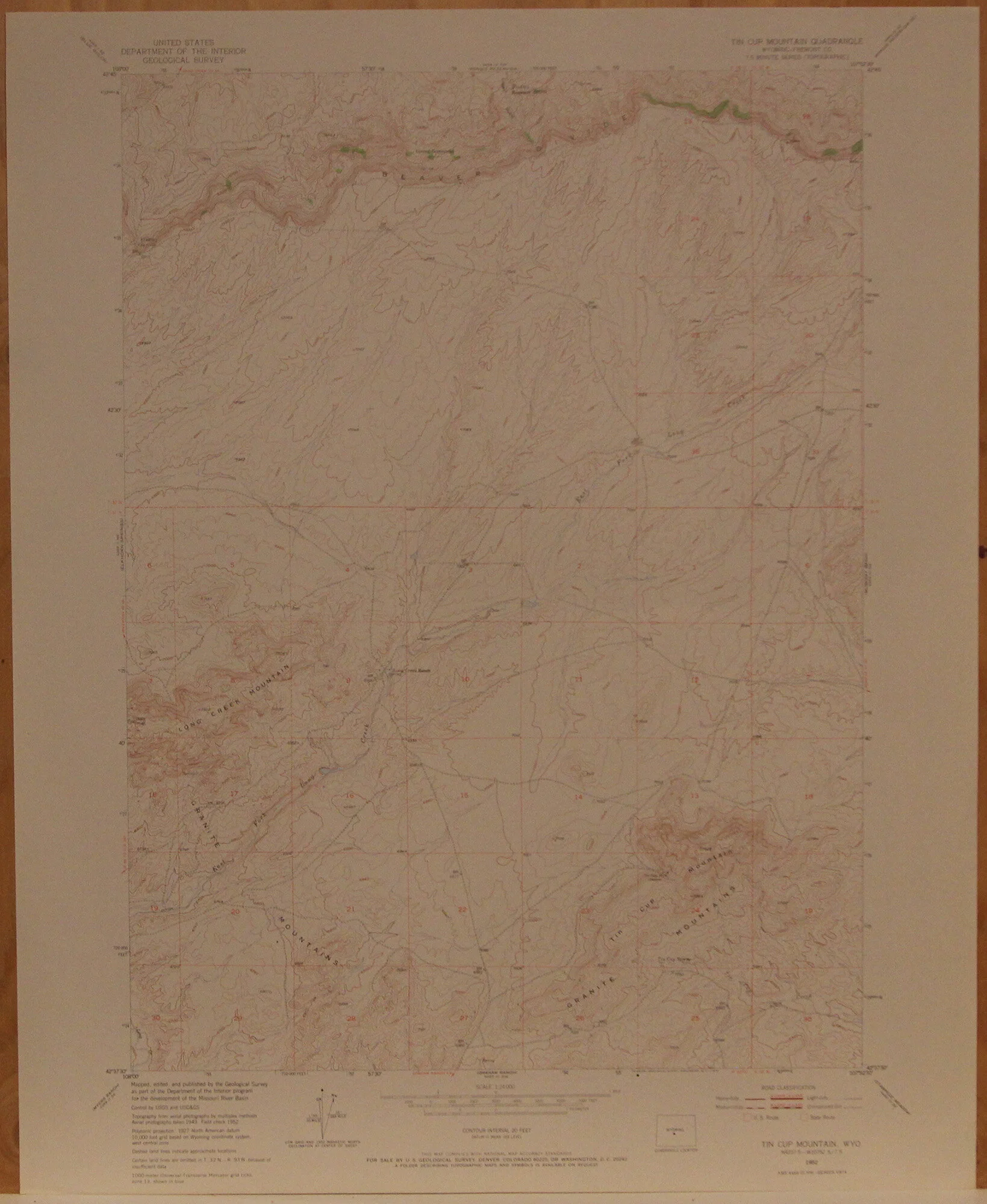 Tin Cup Mountain WY 1