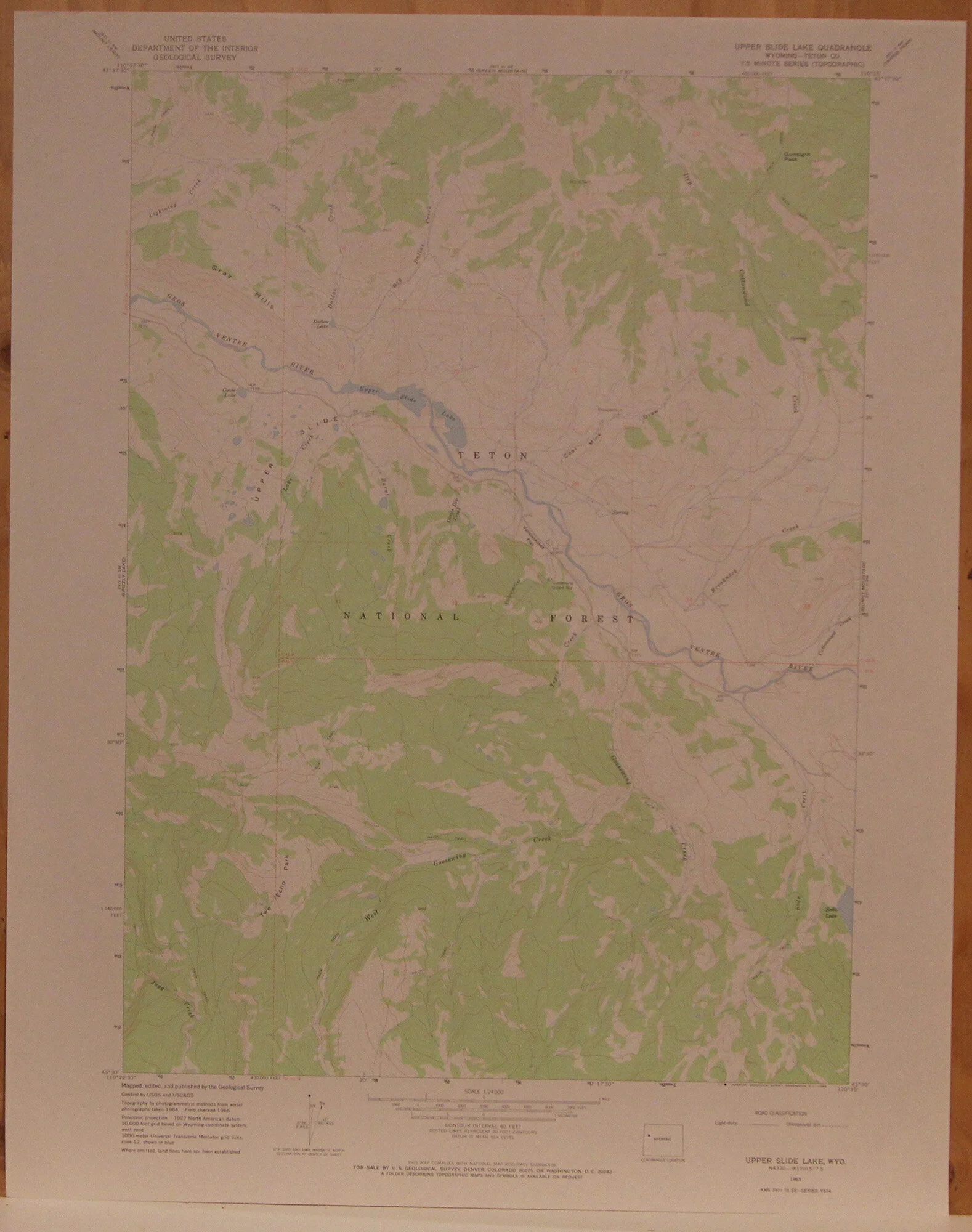 Upper Slide Lake WY 1