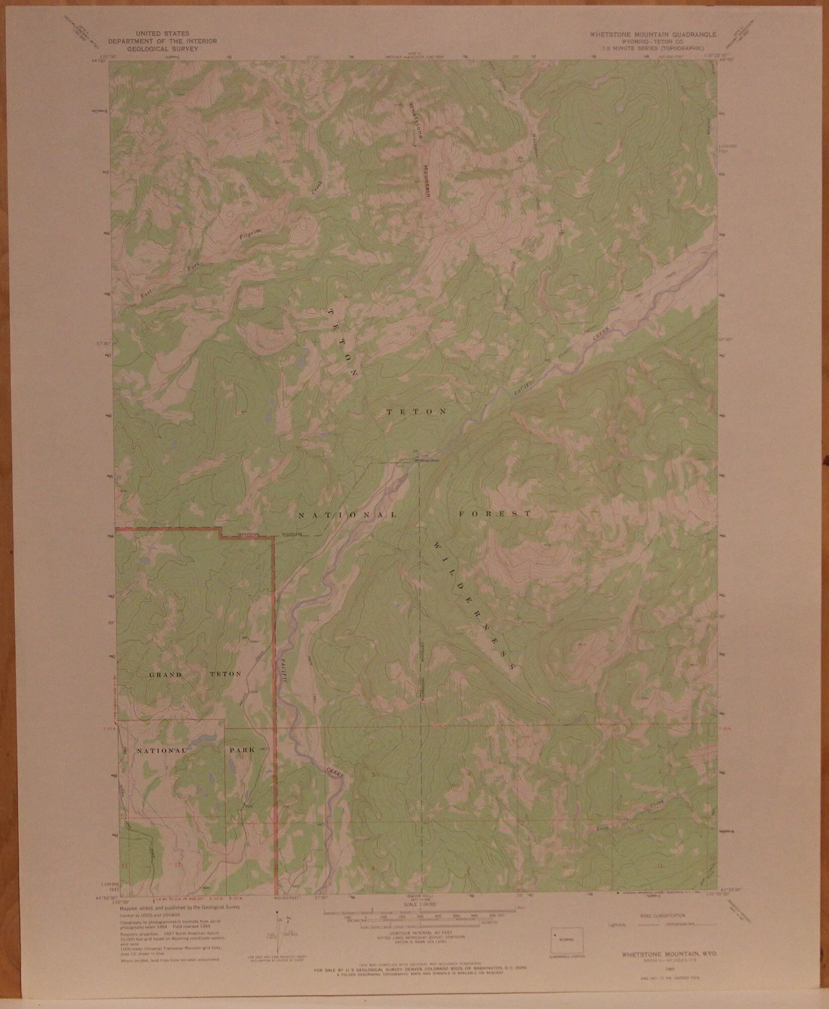 Whetstone Mountain WY 1