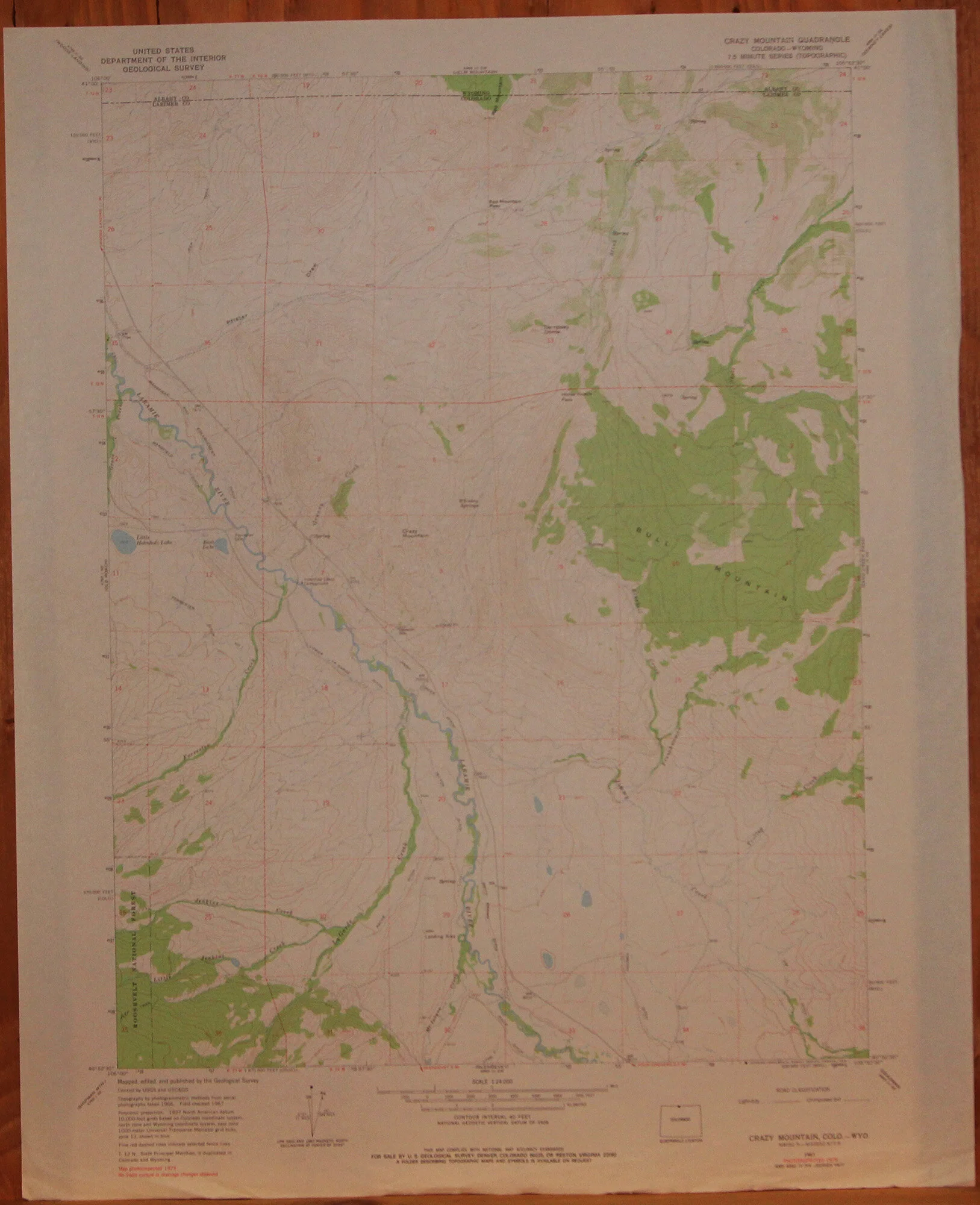 Crazy Mountain CO WY 1