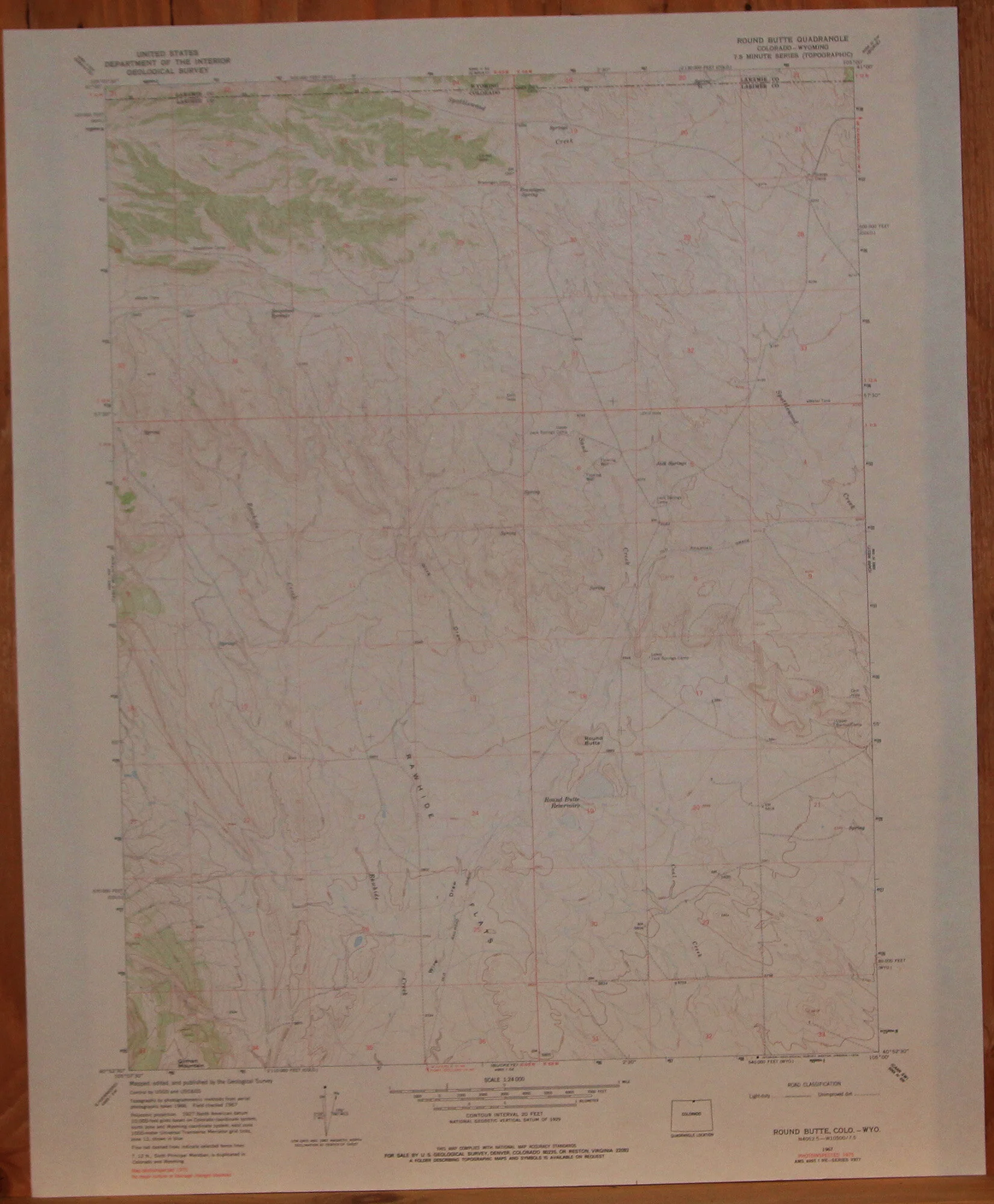 Round Butte CO WY 1