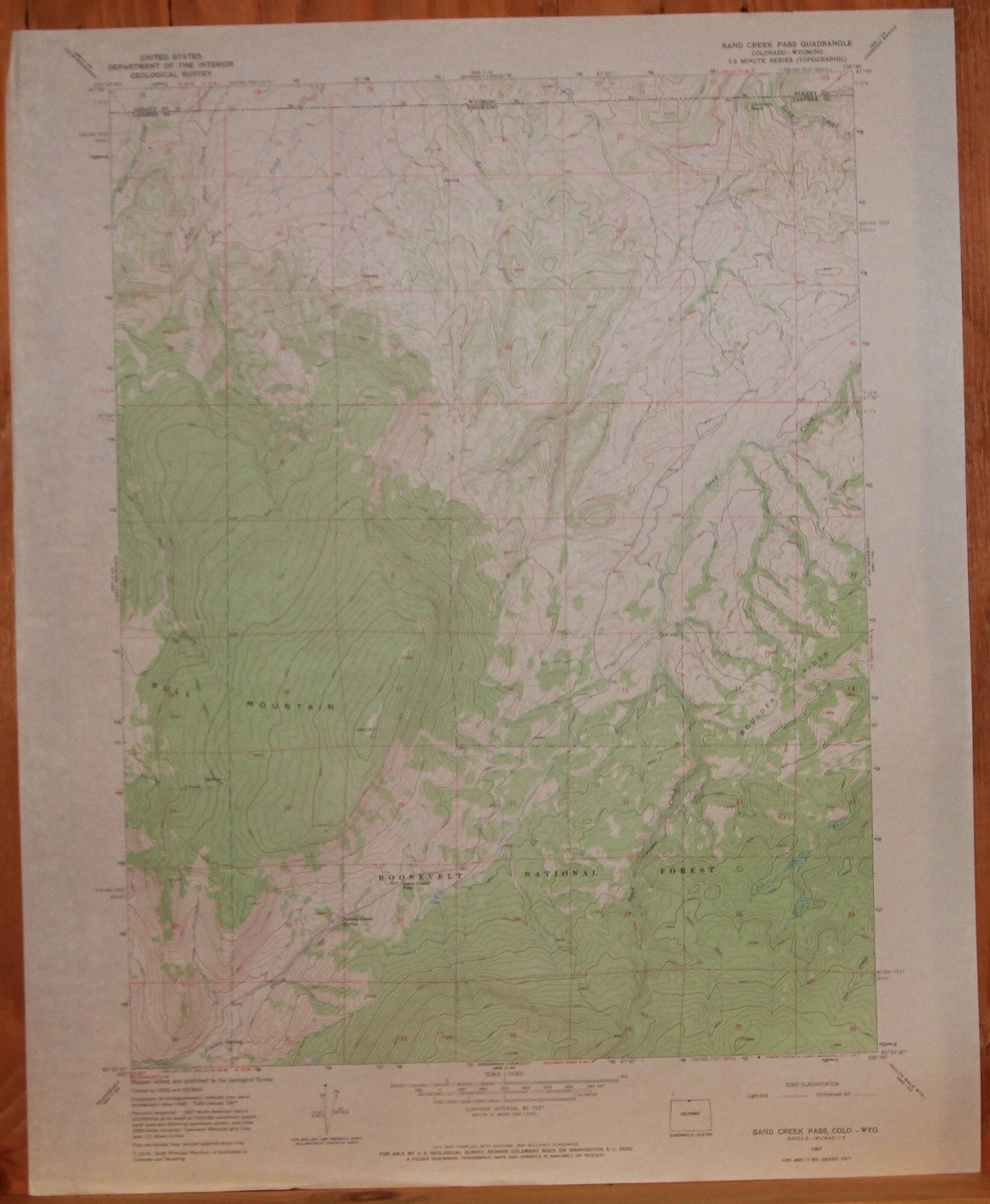 Sand Creek Pass CO WY 1