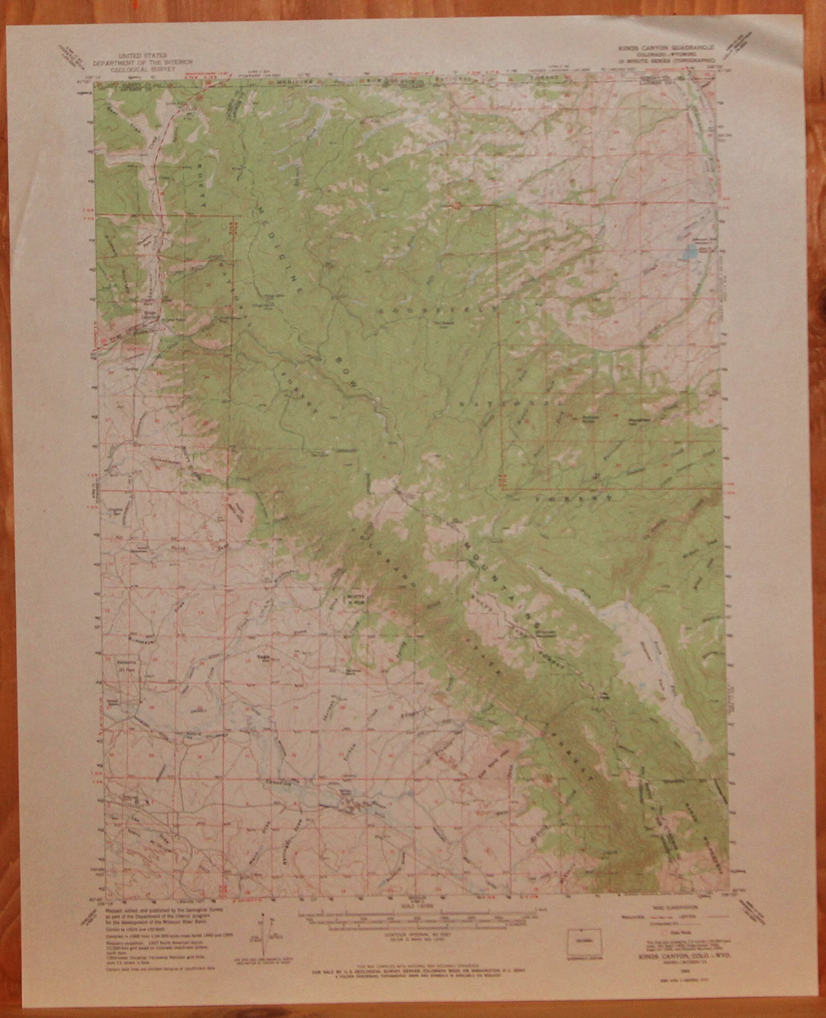 CO WY - Kings Canyon 62500 1