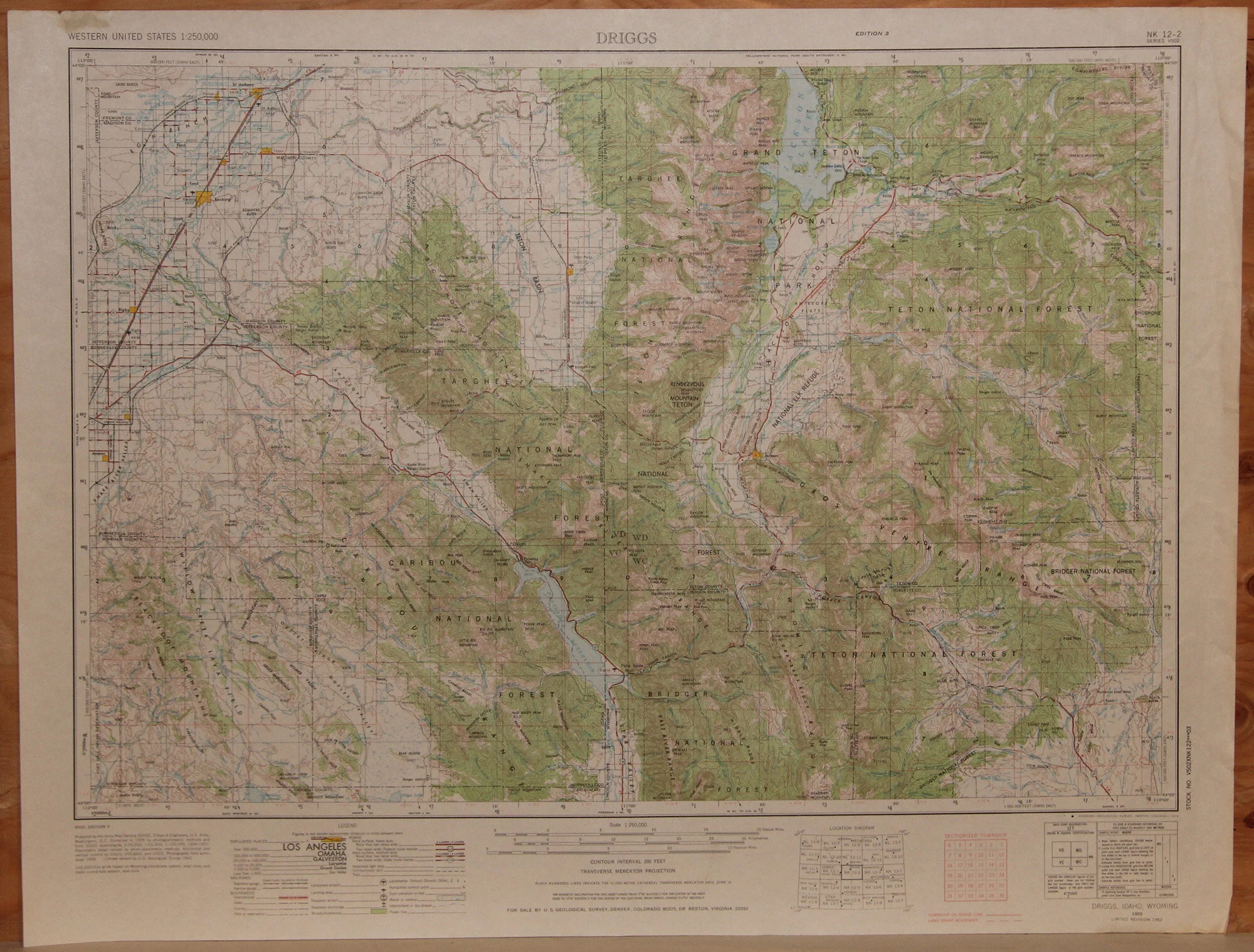 ID WY - Driggs 250k 1