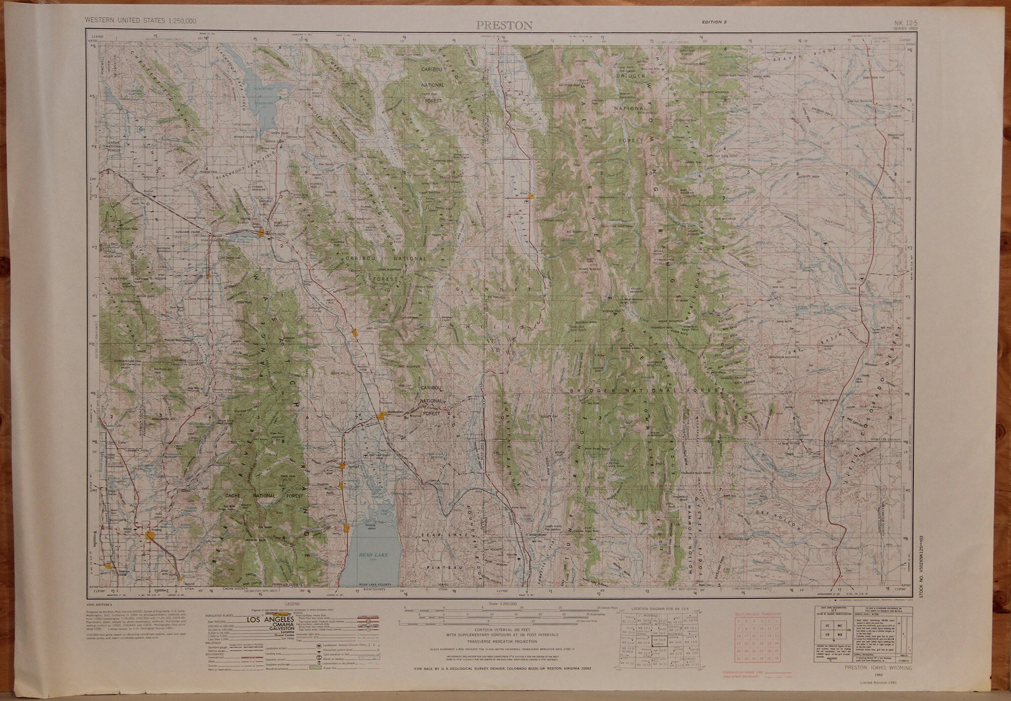 ID WY - Preston 250k 1