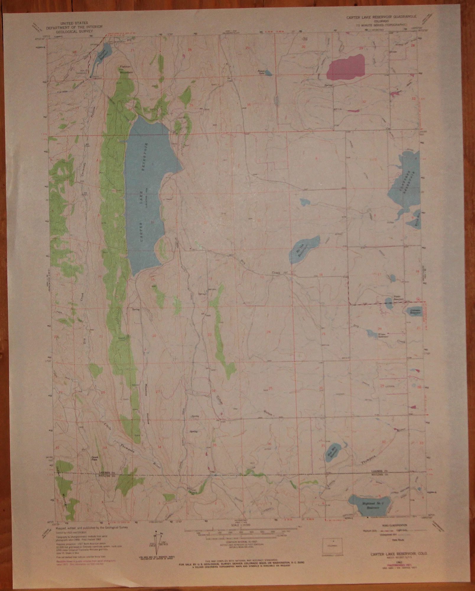 Carter Lake Reservoir CO 1