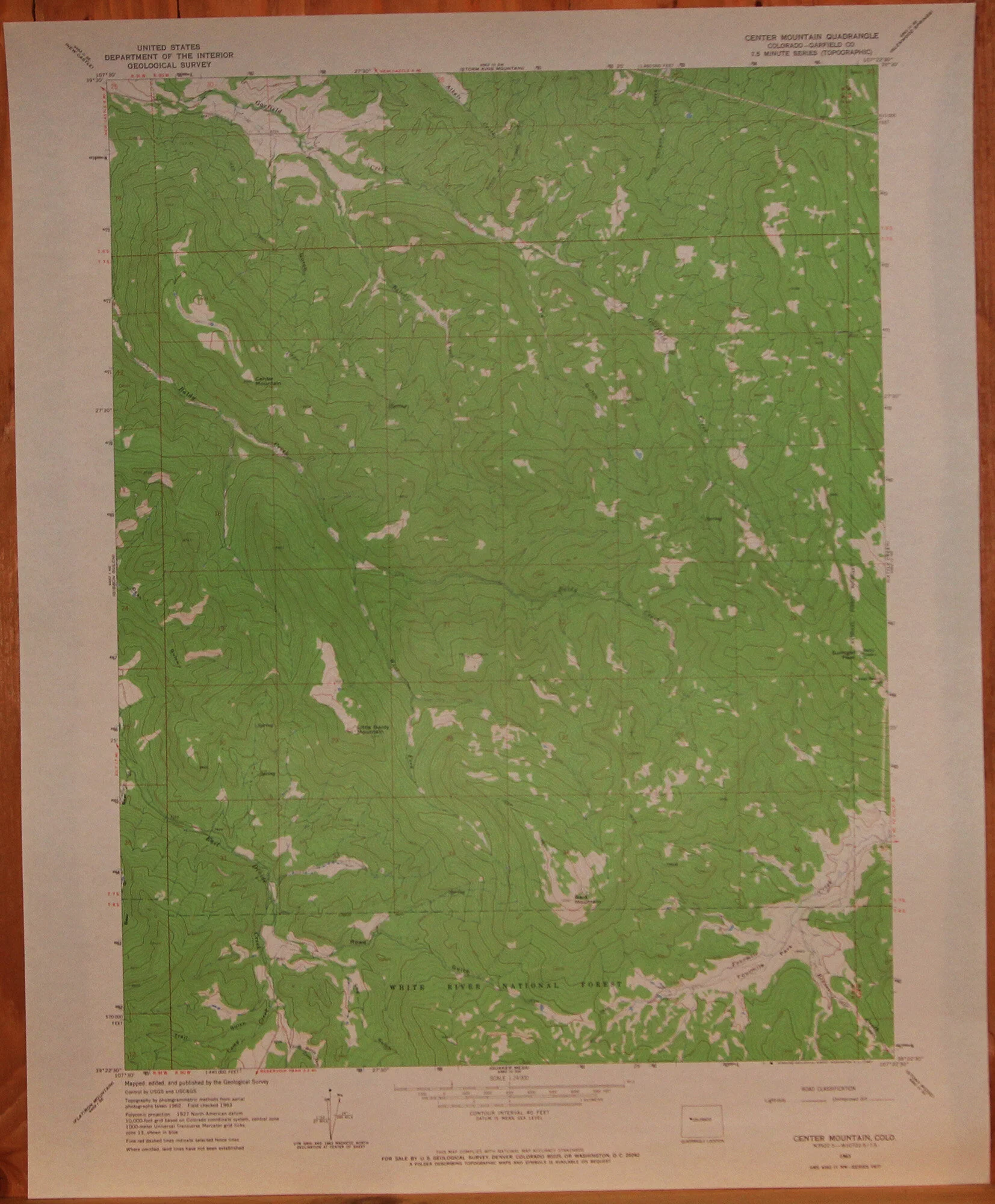 Center Mountain CO 1