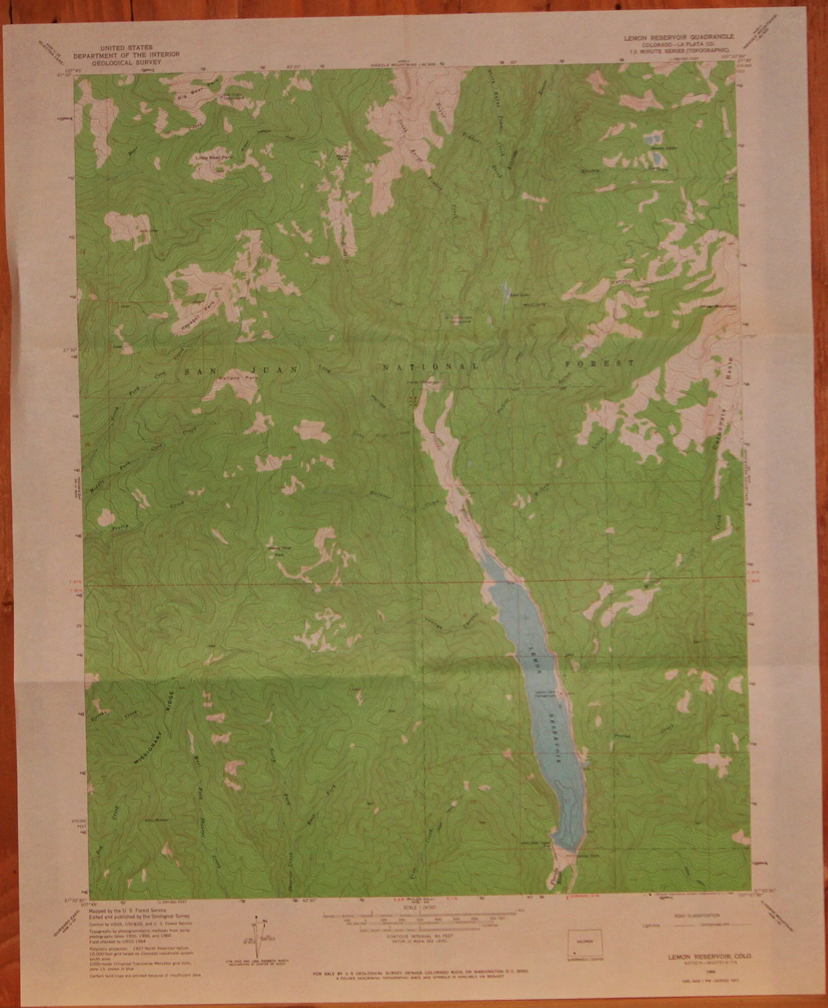 Lemon Reservoir CO 1