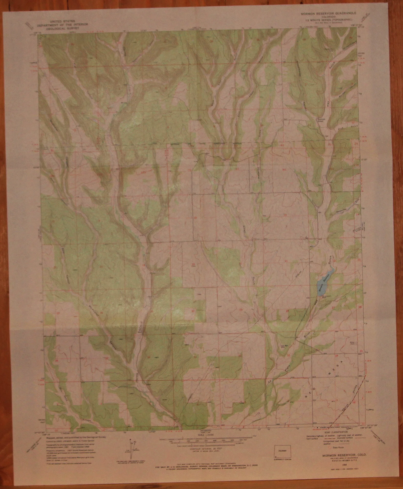 Mormon Reservoir CO 1