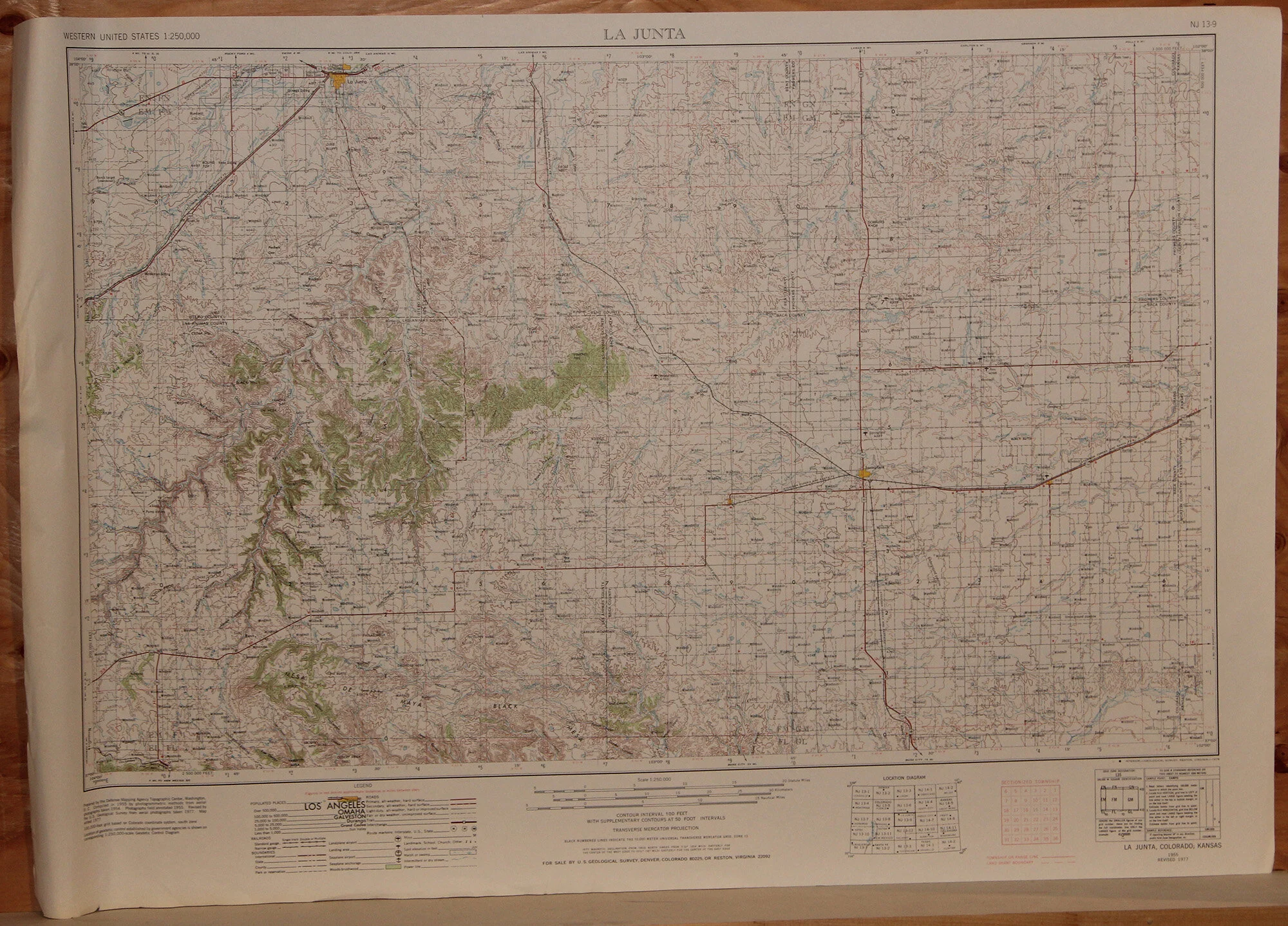 CO KS - La Junta 250k 1