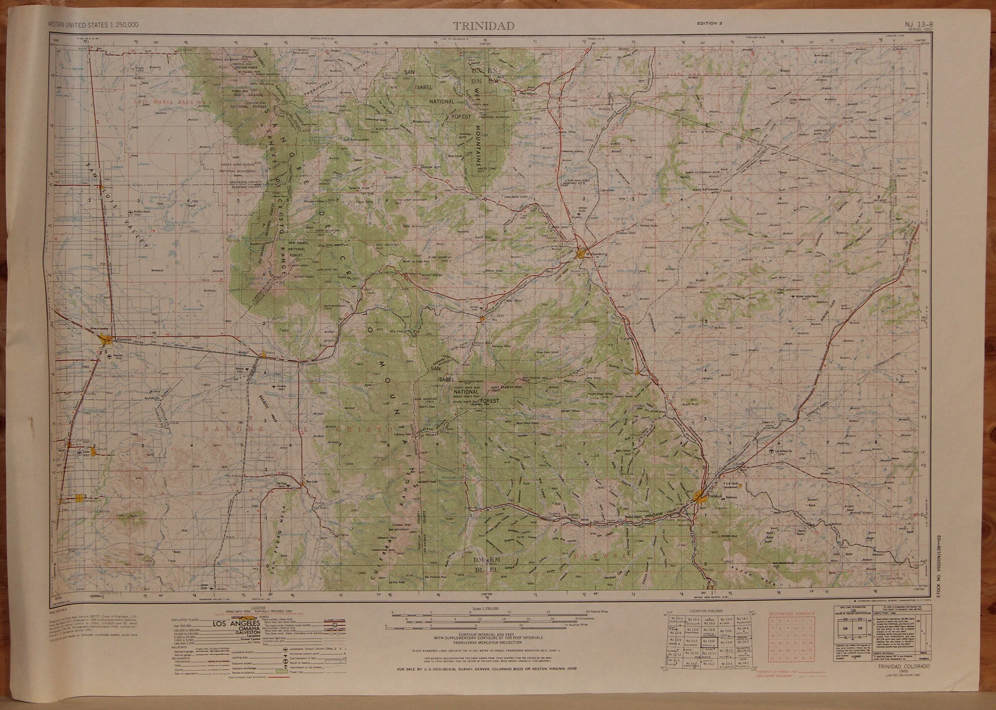 CO - Trinidad 250k 1