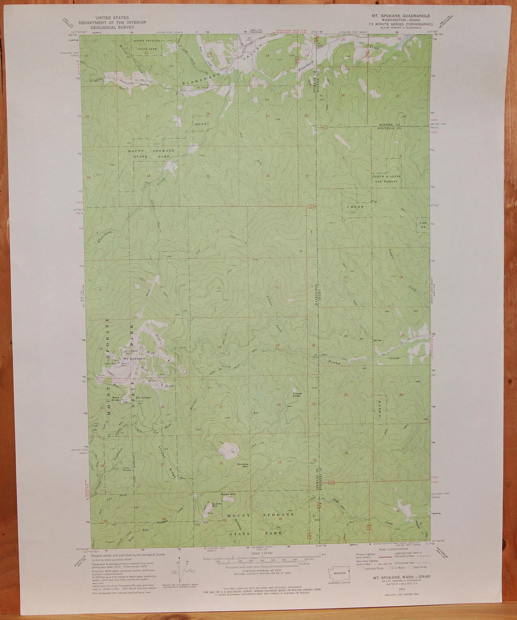 WA ID - Mount Spokane 62500 1