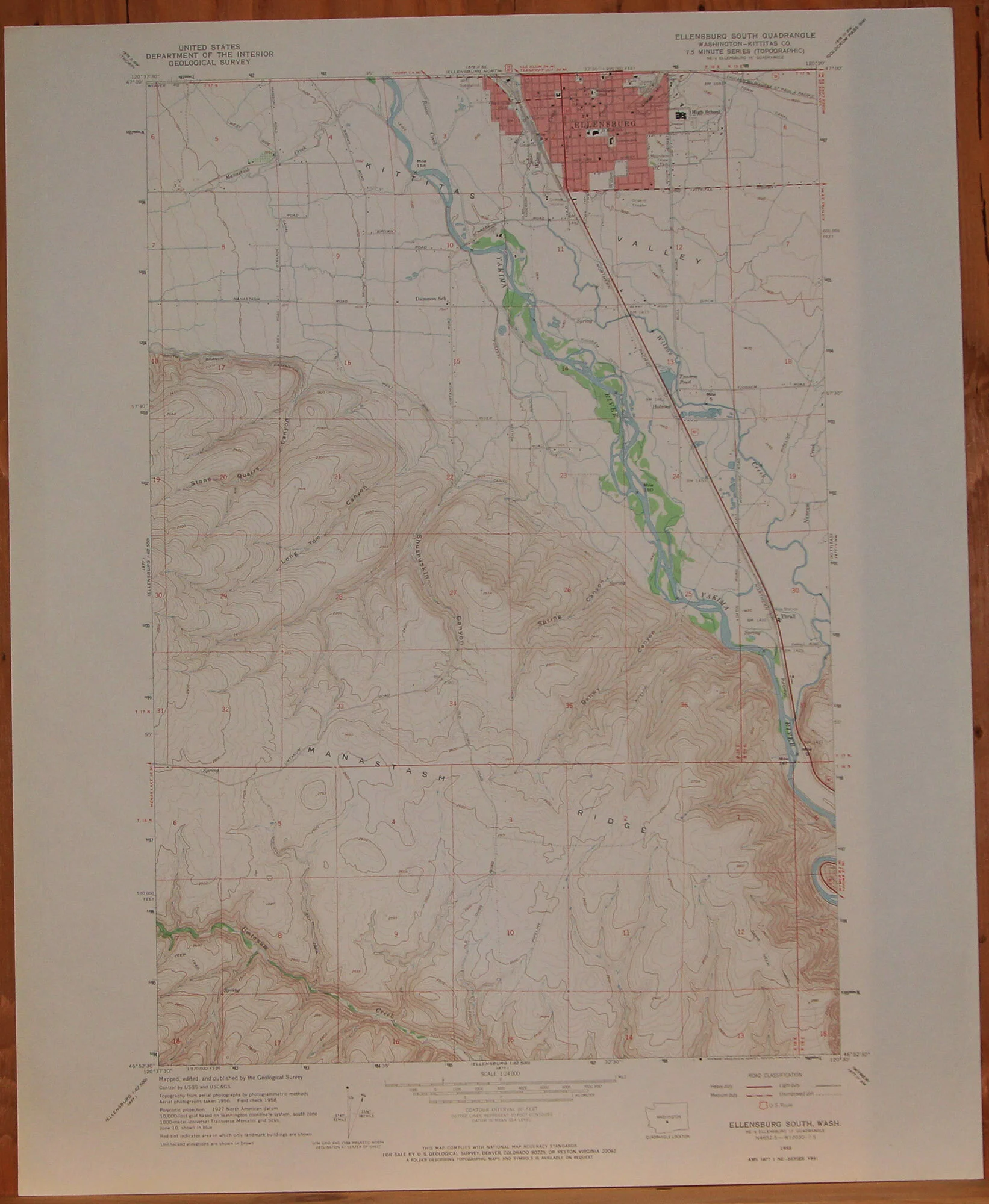 Ellensburg South WA 1