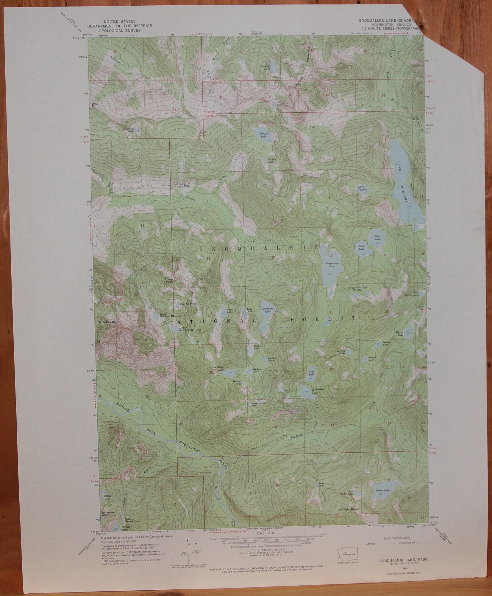 Snoqualmie Lake WA 1