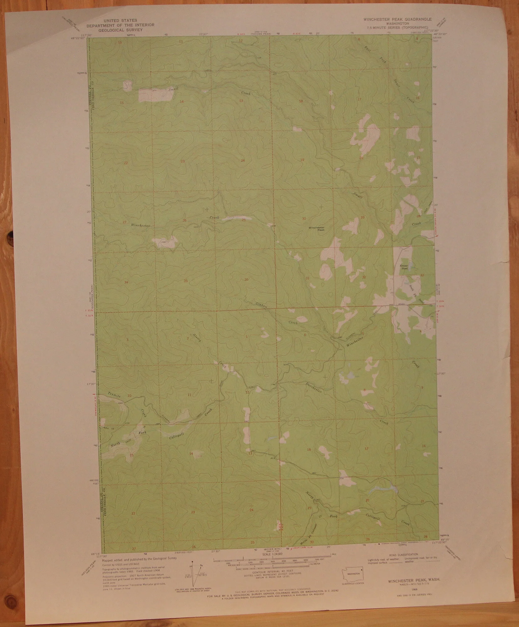 Winchester Peak WA 1