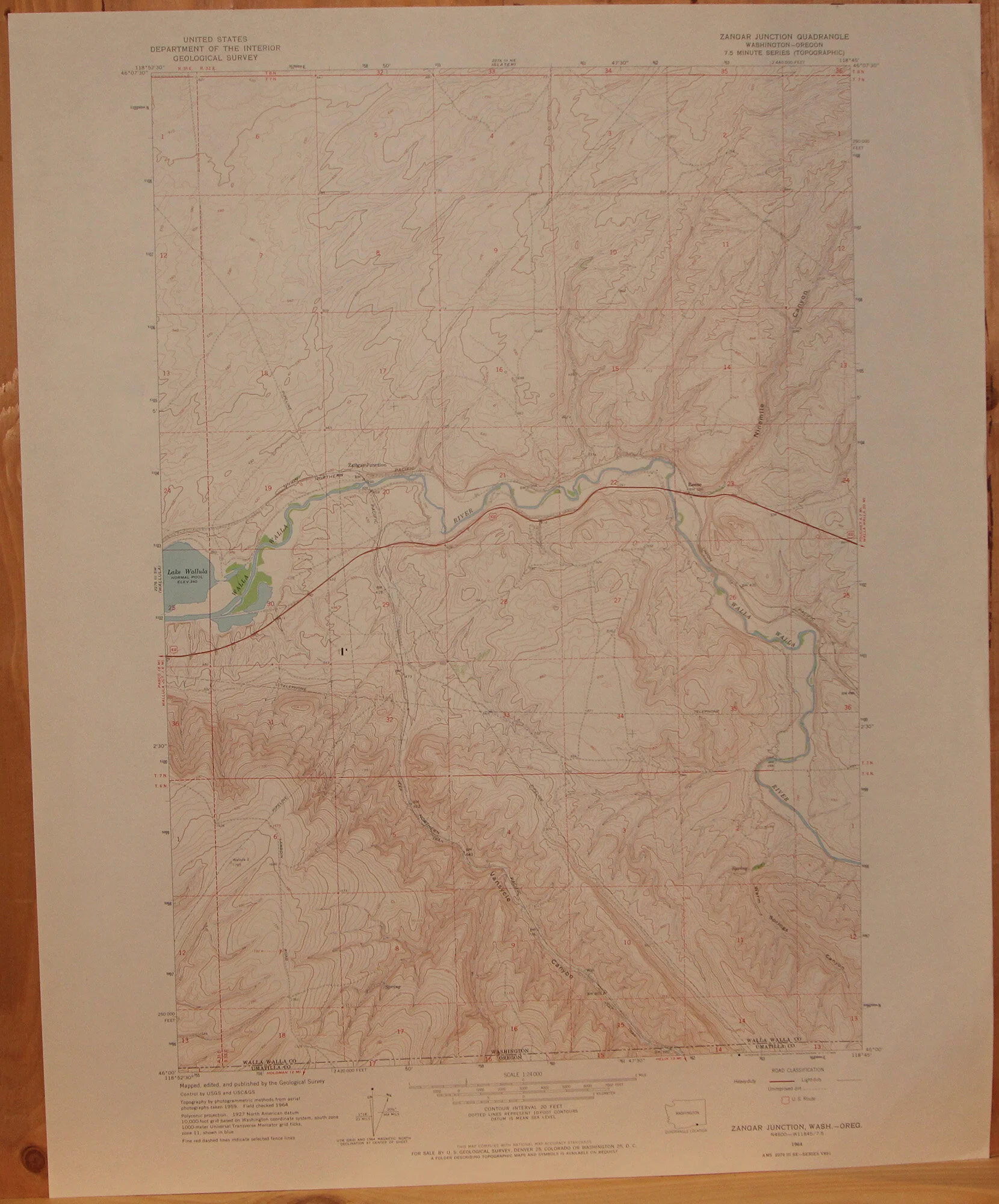 Zangar Junction WA OR 1