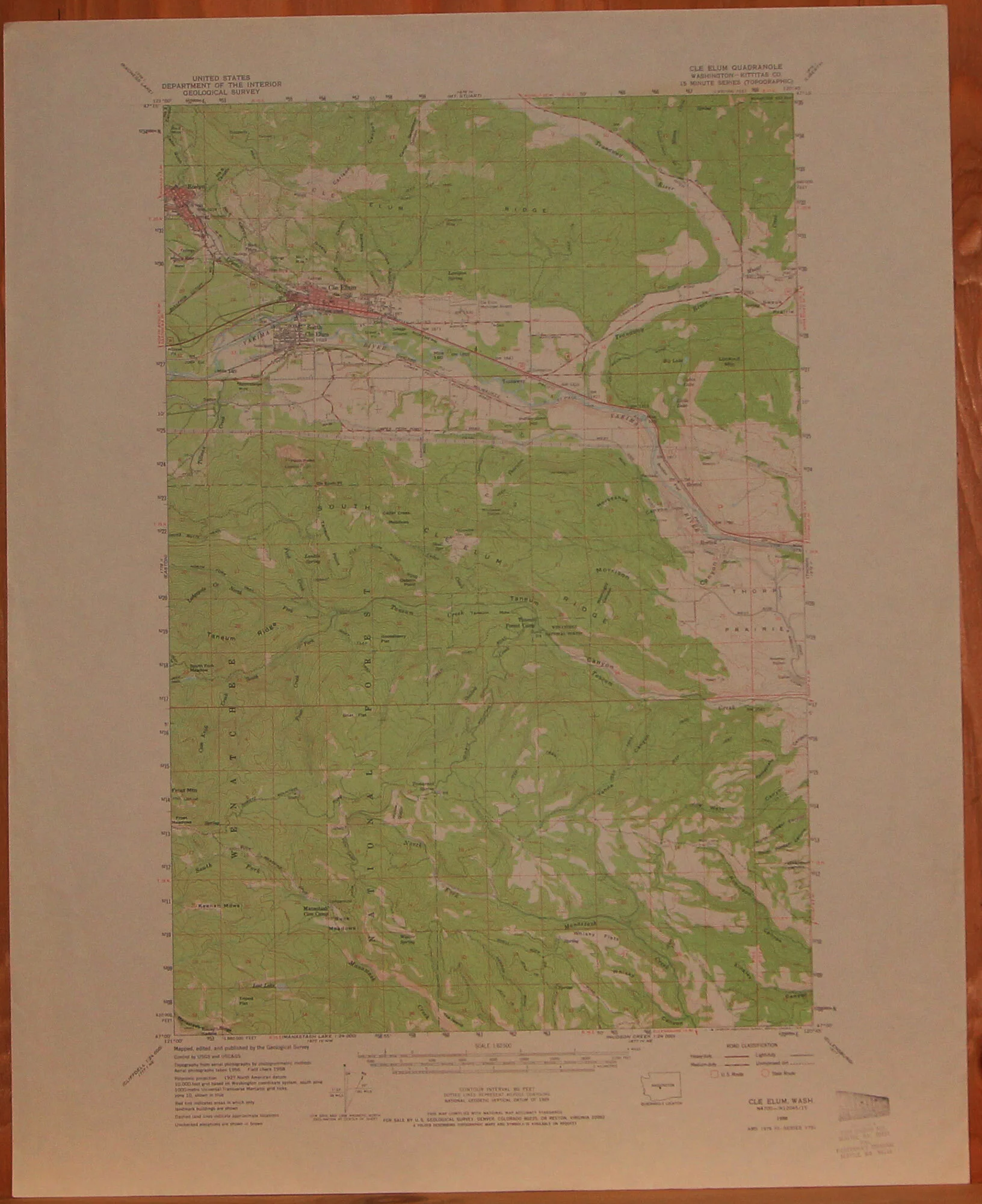 WA - Cle Elum 62500 1